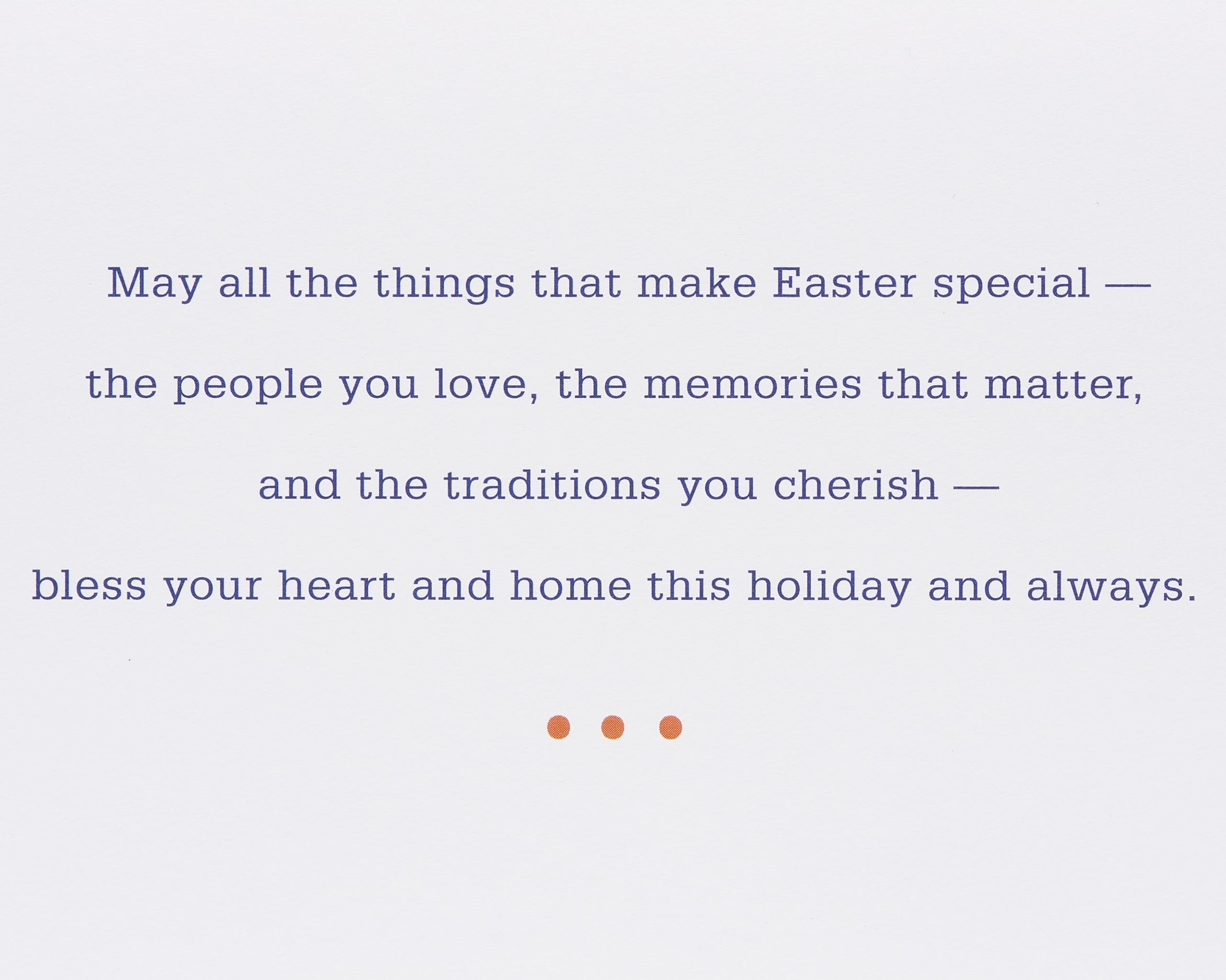 American Greetings Easter Card Religious (Bless Your Heart and Home) - Image 3