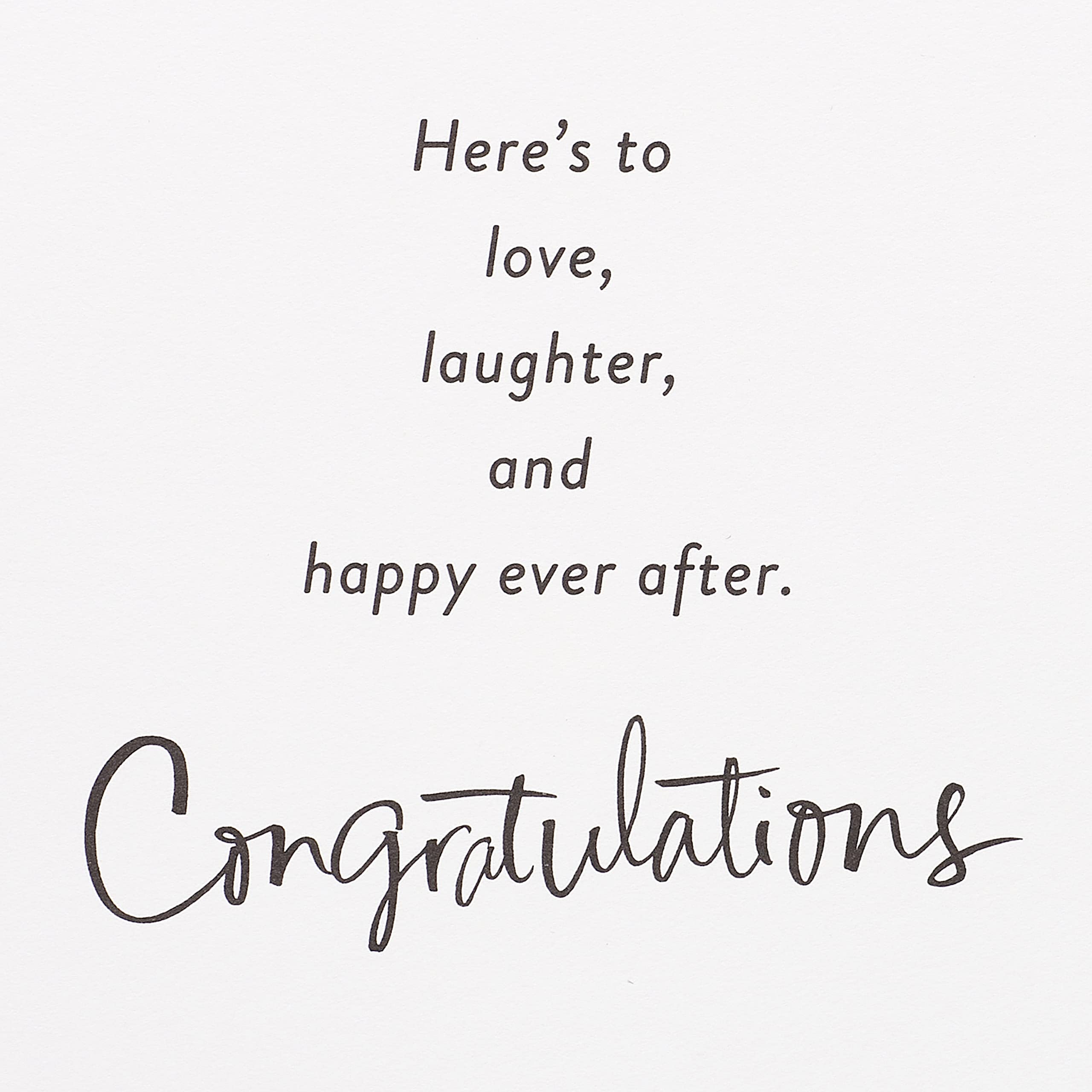 American Greetings Engagement Card (Happy Ever After) - Image 3