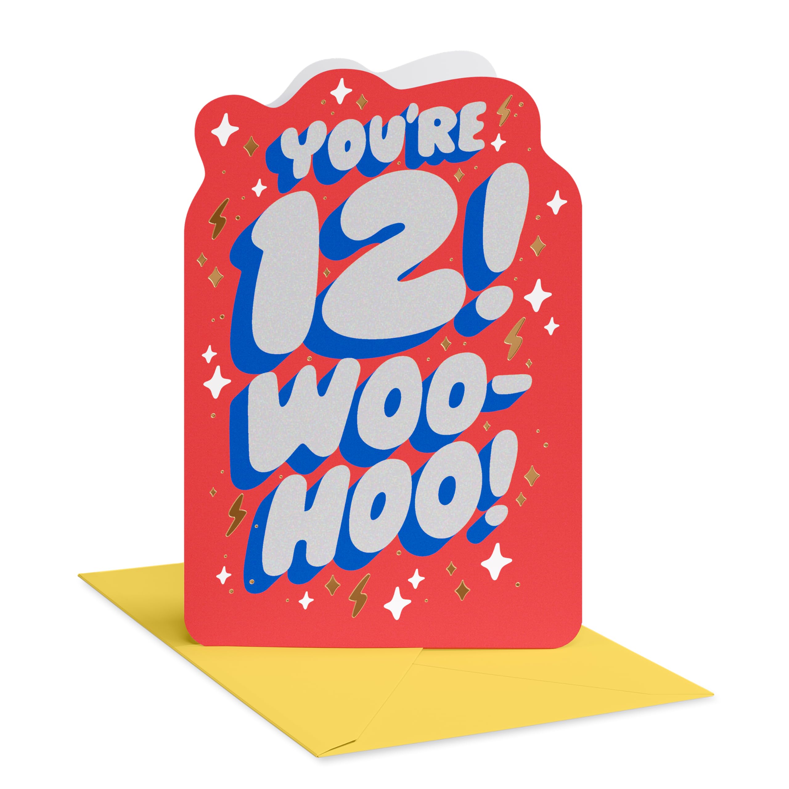 American Greetings Epic 12th Birthday Card for Kids, Happy Birthday Card for 12-Year-Old Boys or Girls (Celebrating You)