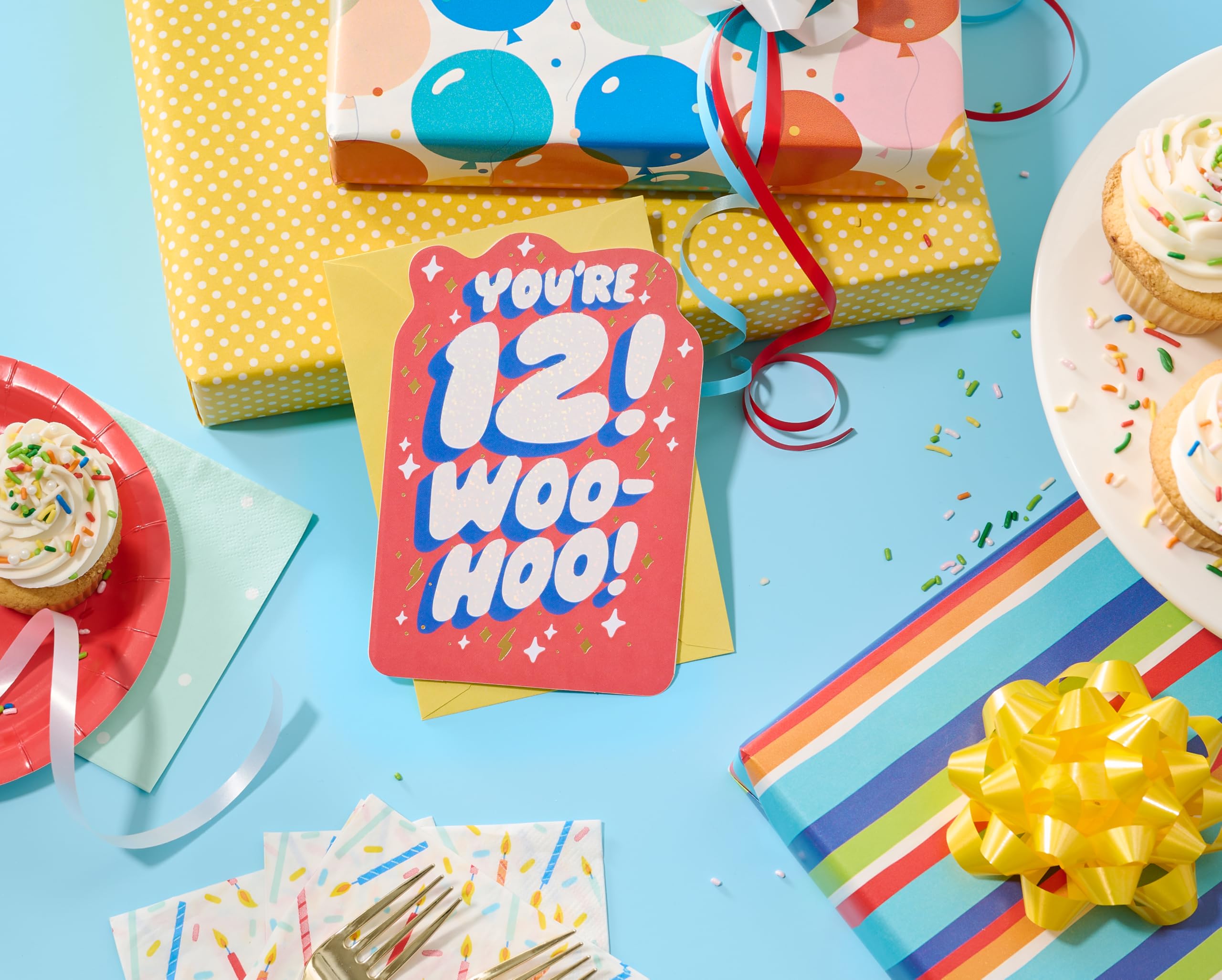 American Greetings Epic 12th Birthday Card for Kids, Happy Birthday Card for 12-Year-Old Boys or Girls (Celebrating You) - Image 6