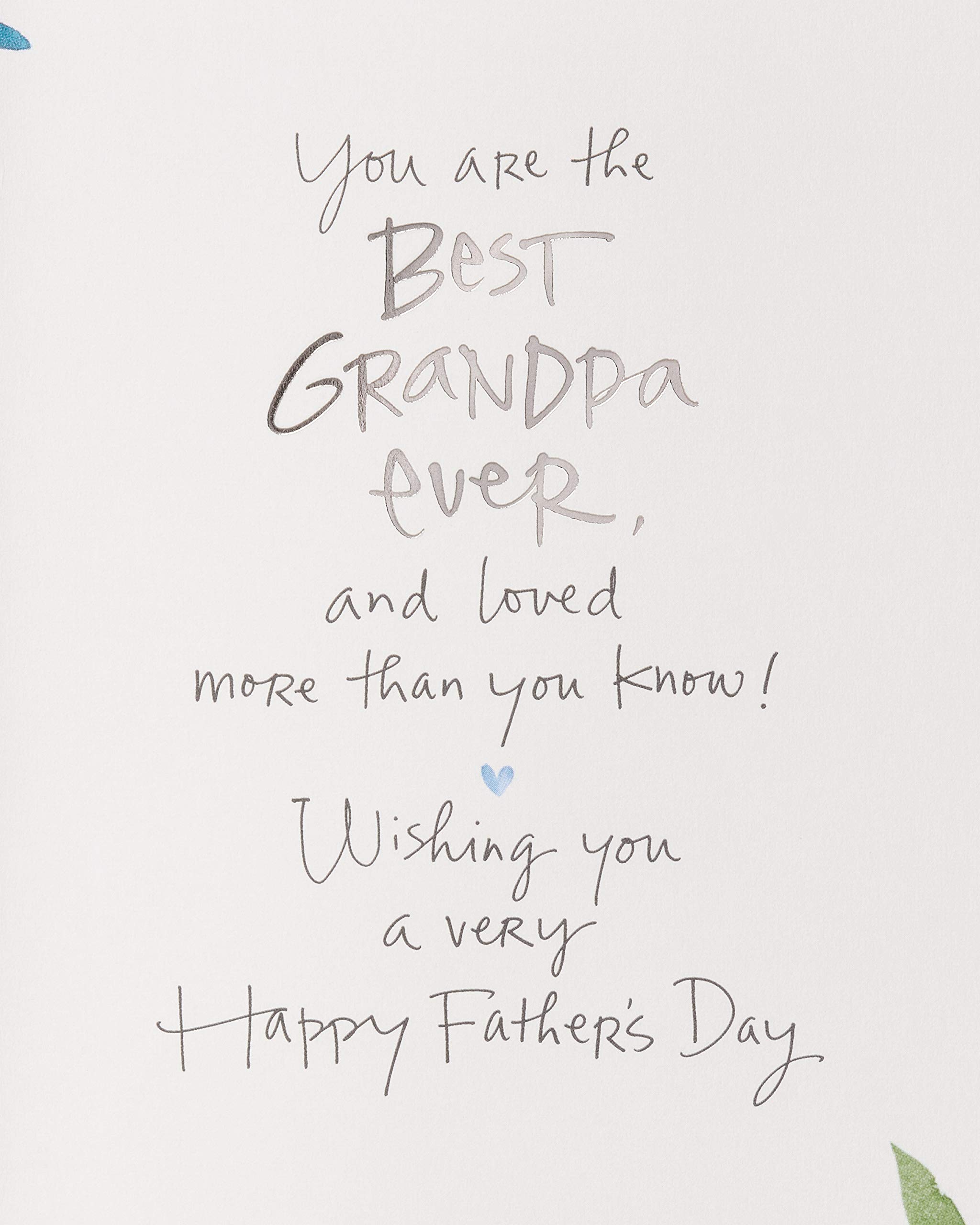 American Greetings Fathers Day Card for Grandpa (Best Grandpa Ever) - Image 3