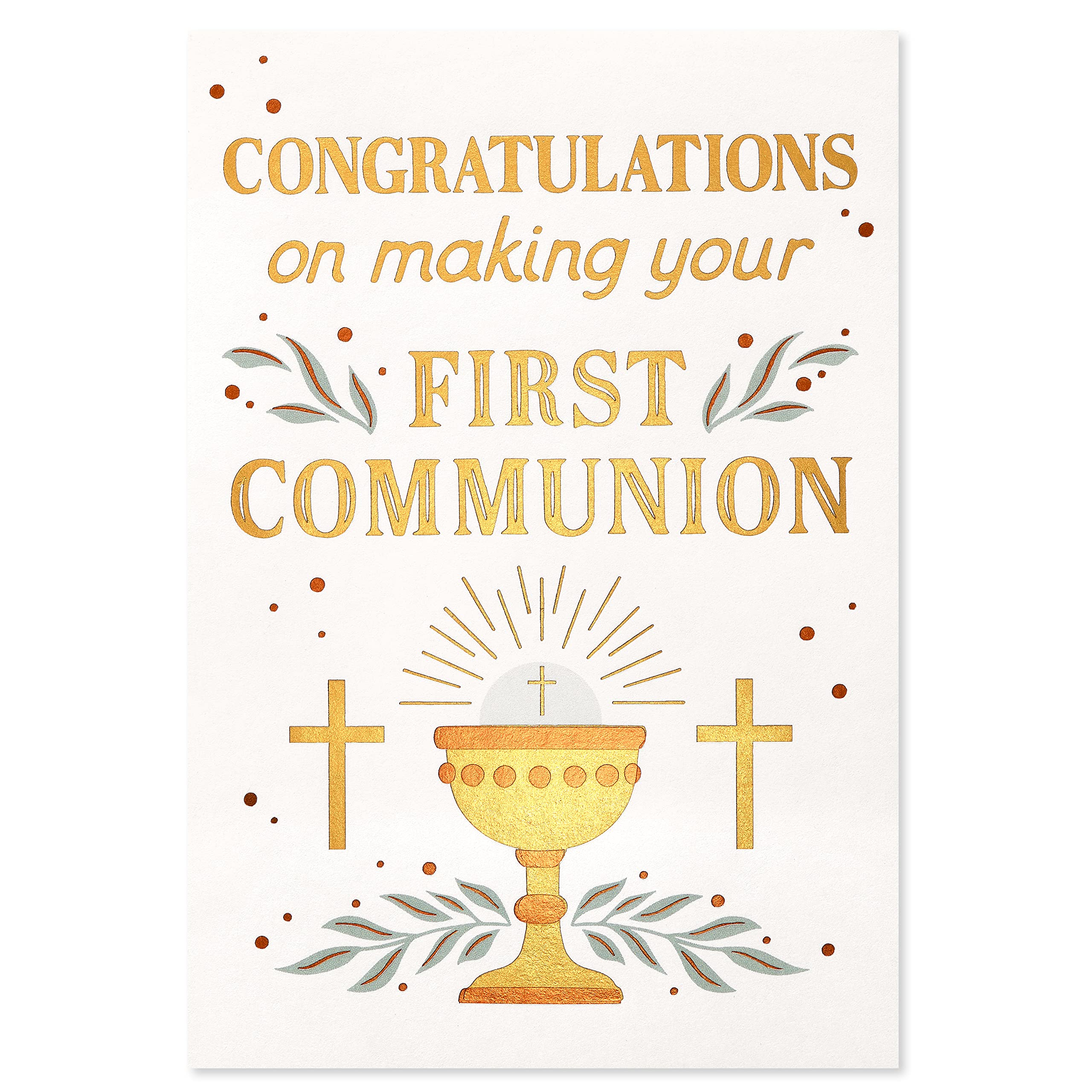 American Greetings First Communion Card (Grace and Blessings) - Image 4