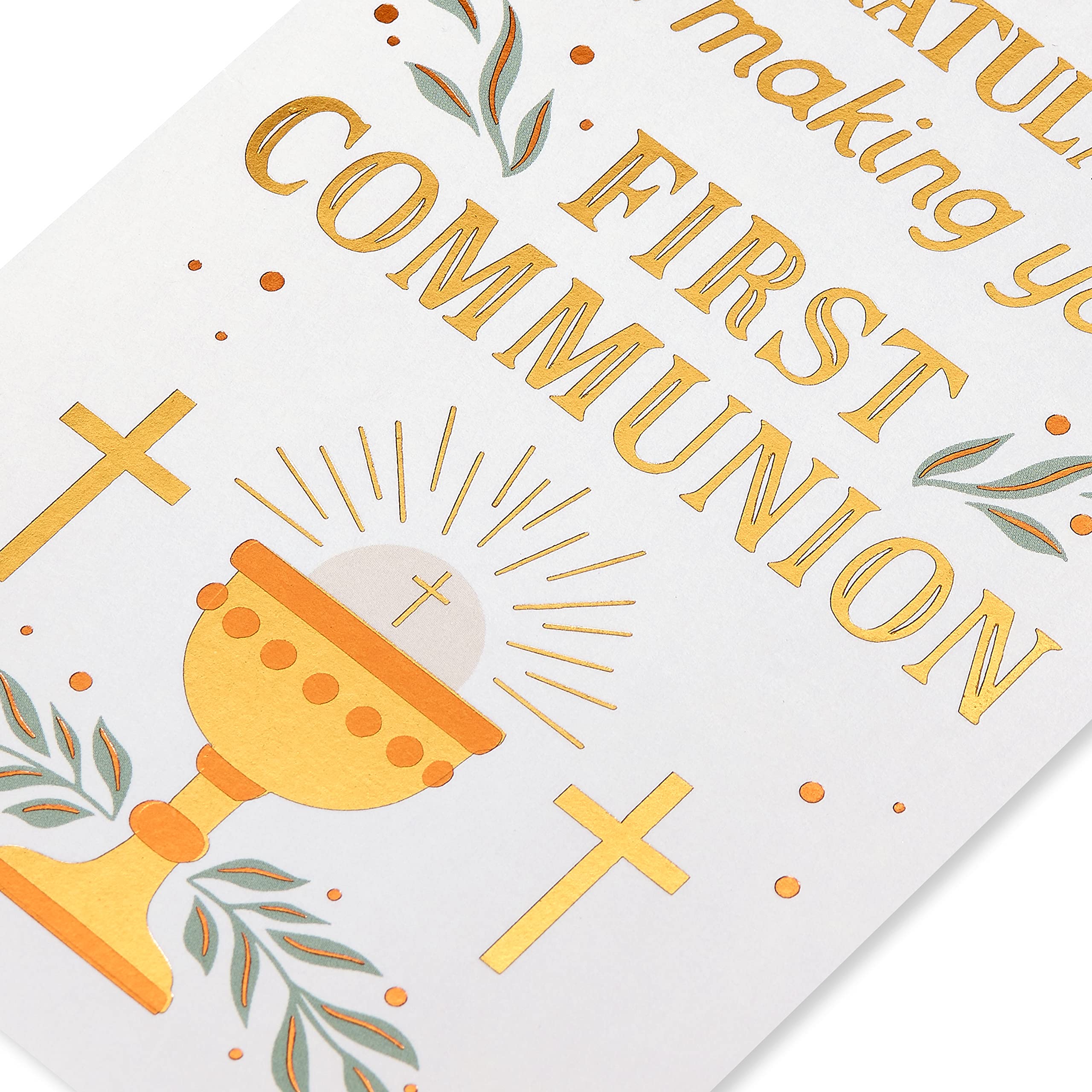 American Greetings First Communion Card (Grace and Blessings) - Image 5