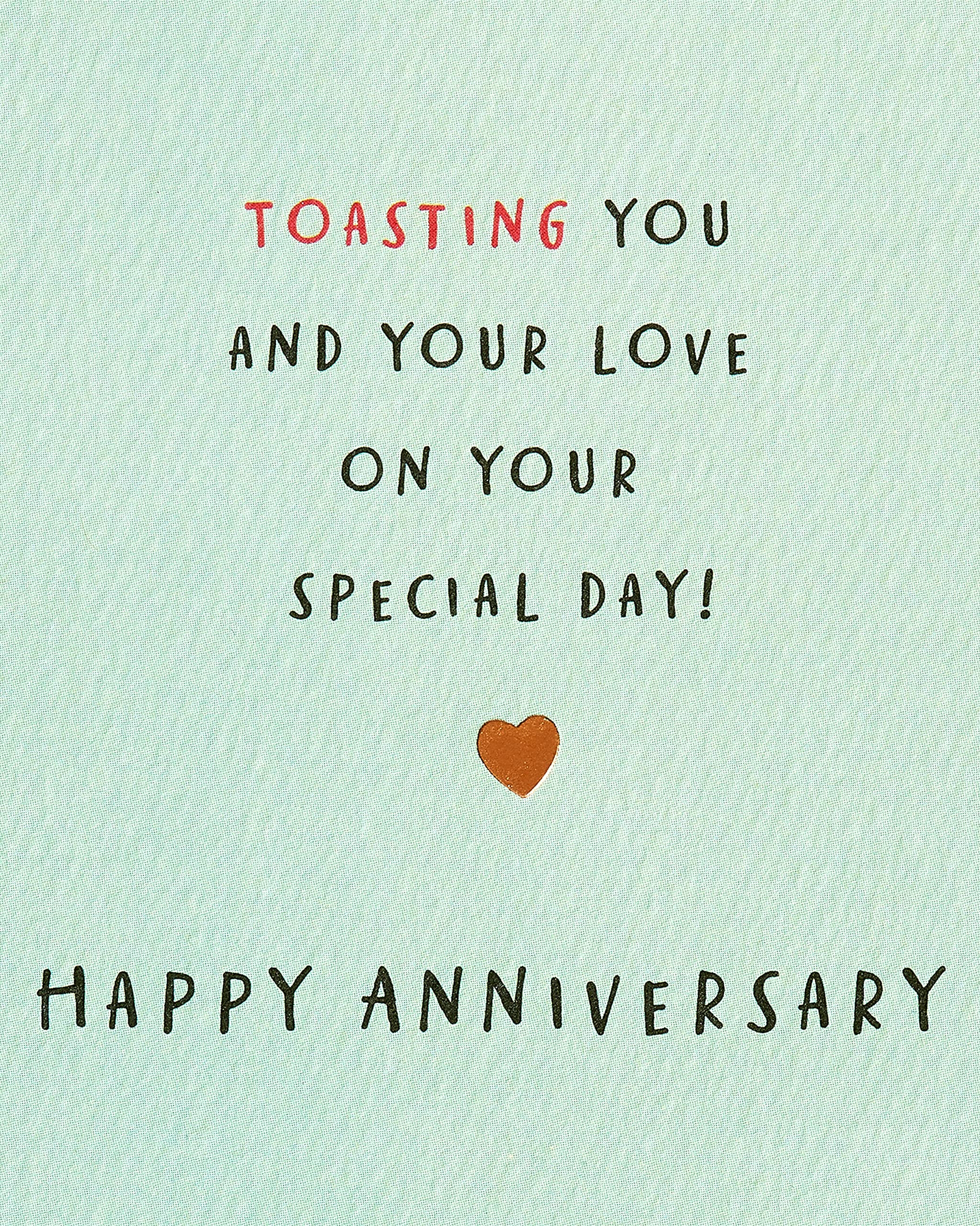 American Greetings Funny Anniversary Card for Couple (Best Thing) - Image 3