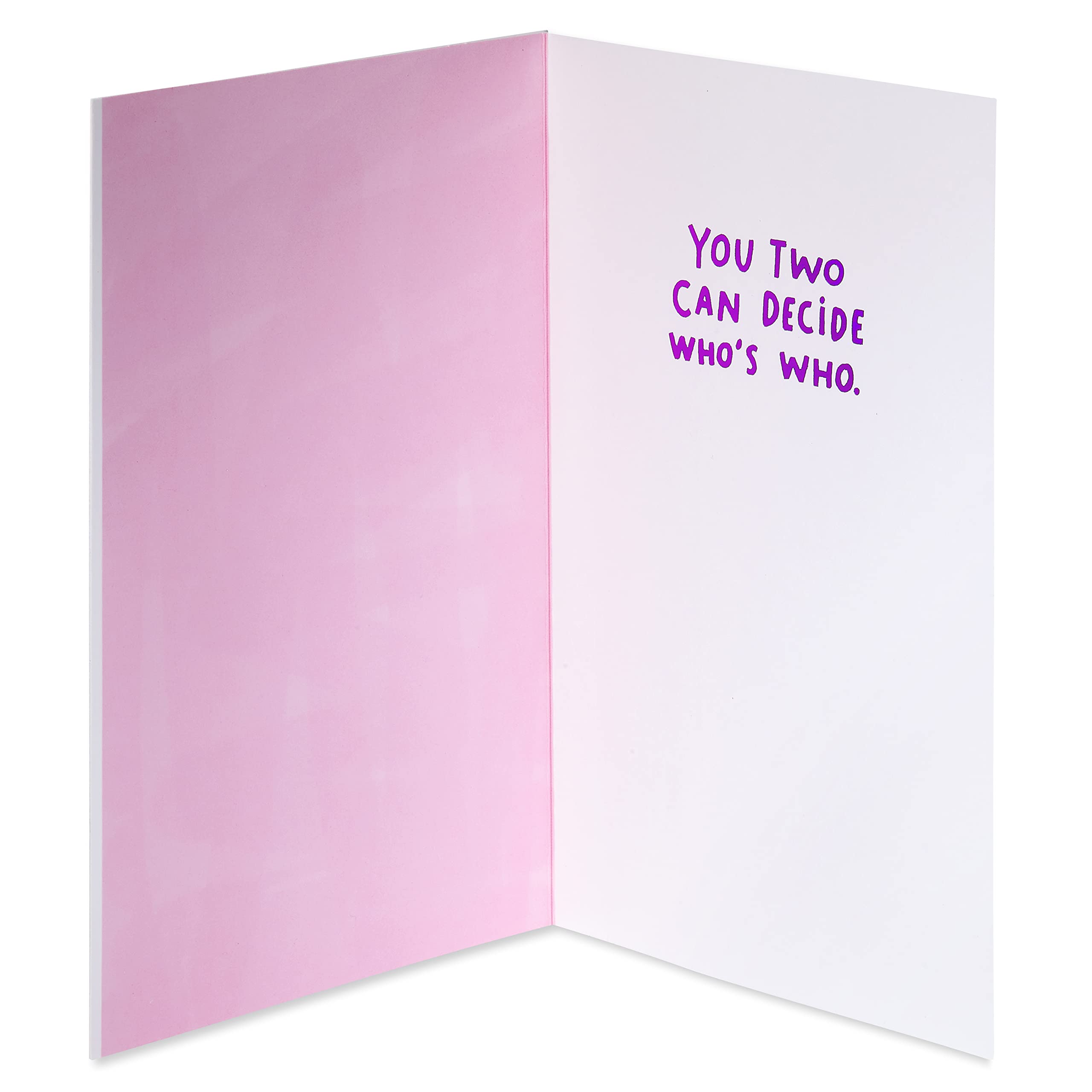 American Greetings Funny Anniversary Card for Couple (Who's Who) - Image 2