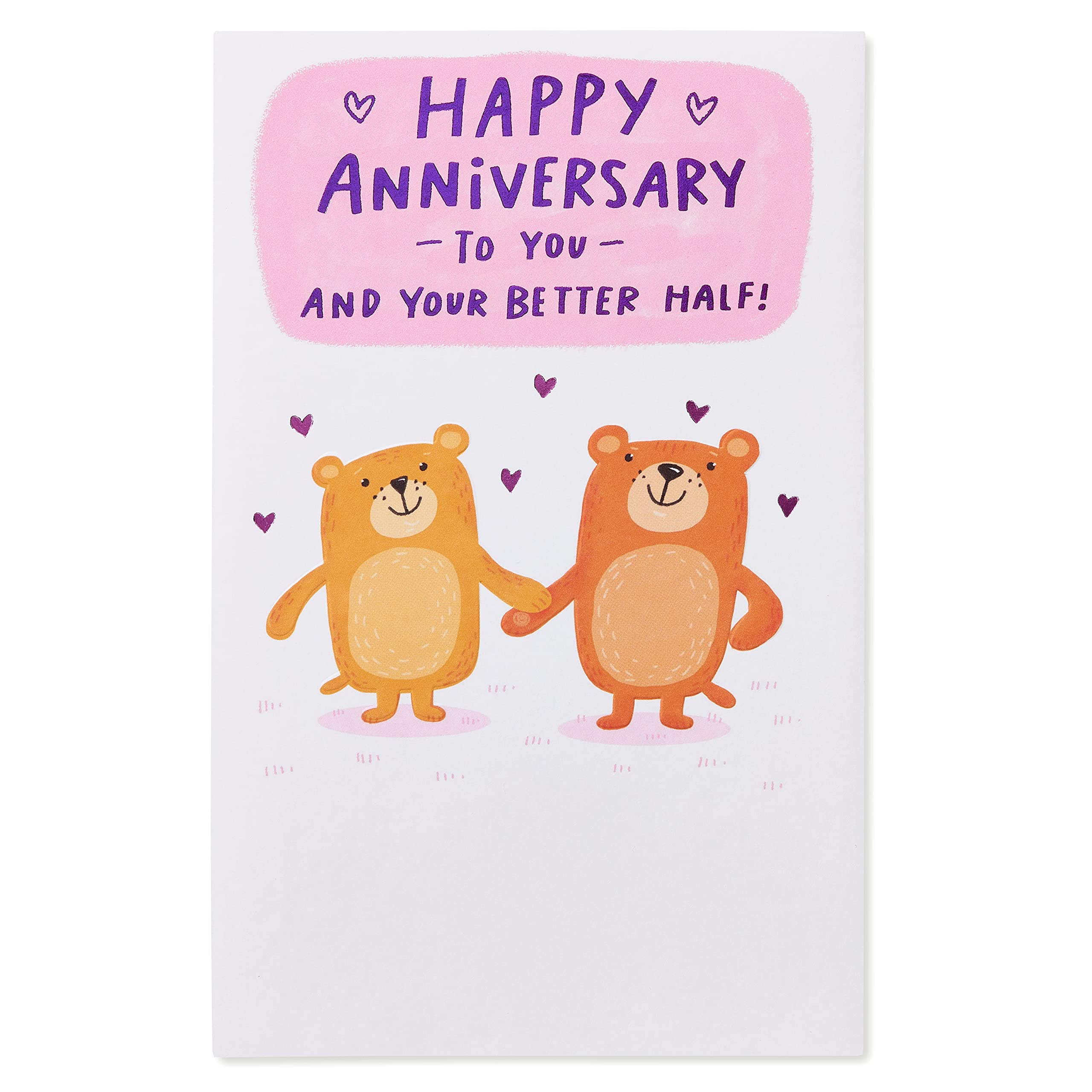American Greetings Funny Anniversary Card for Couple (Who's Who) - Image 4