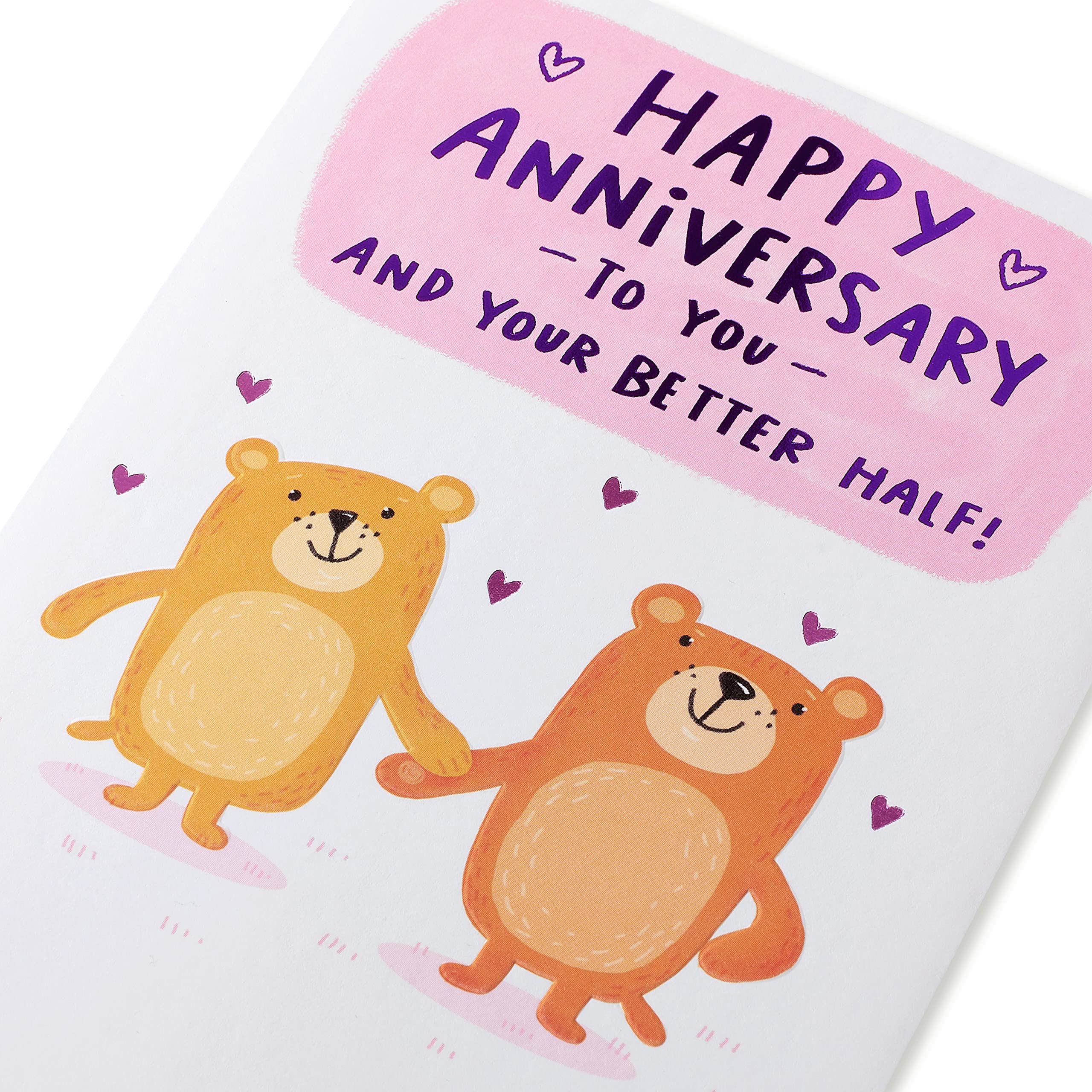 American Greetings Funny Anniversary Card for Couple (Who's Who) - Image 5
