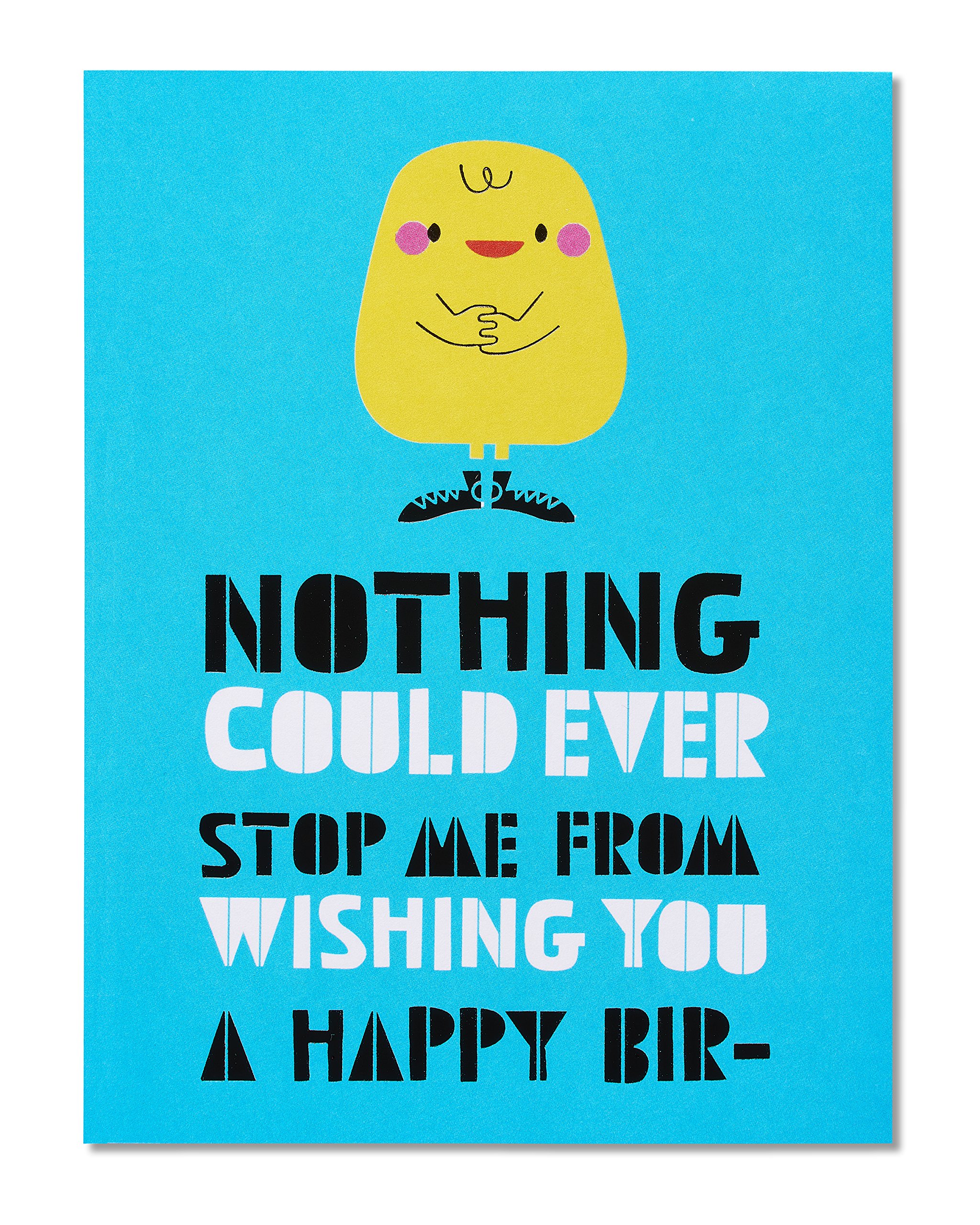 American Greetings Funny Birthday Card (Distracted Squirrel) - Image 3
