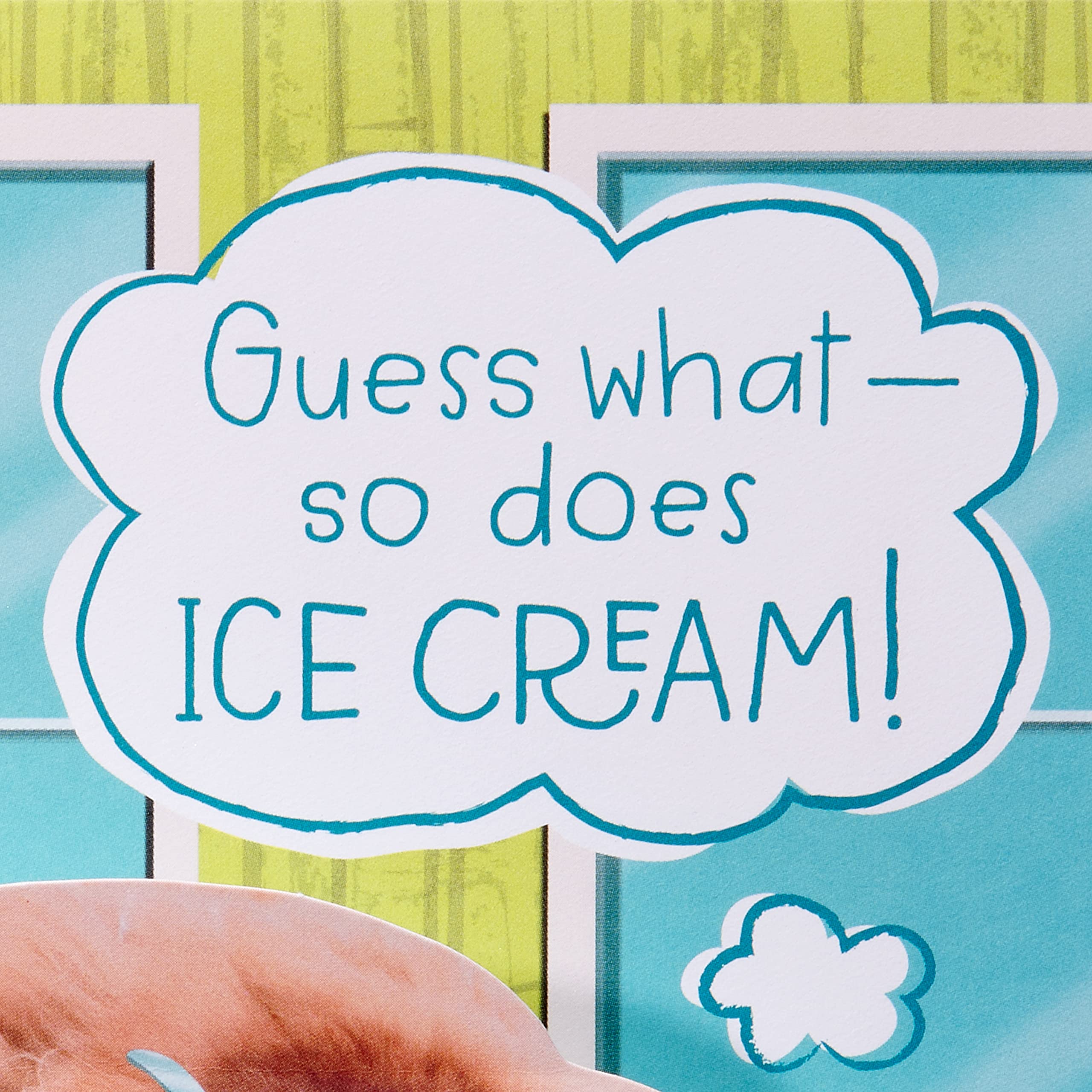 American Greetings Funny Birthday Card for Her (So Does Ice Cream) - Image 3