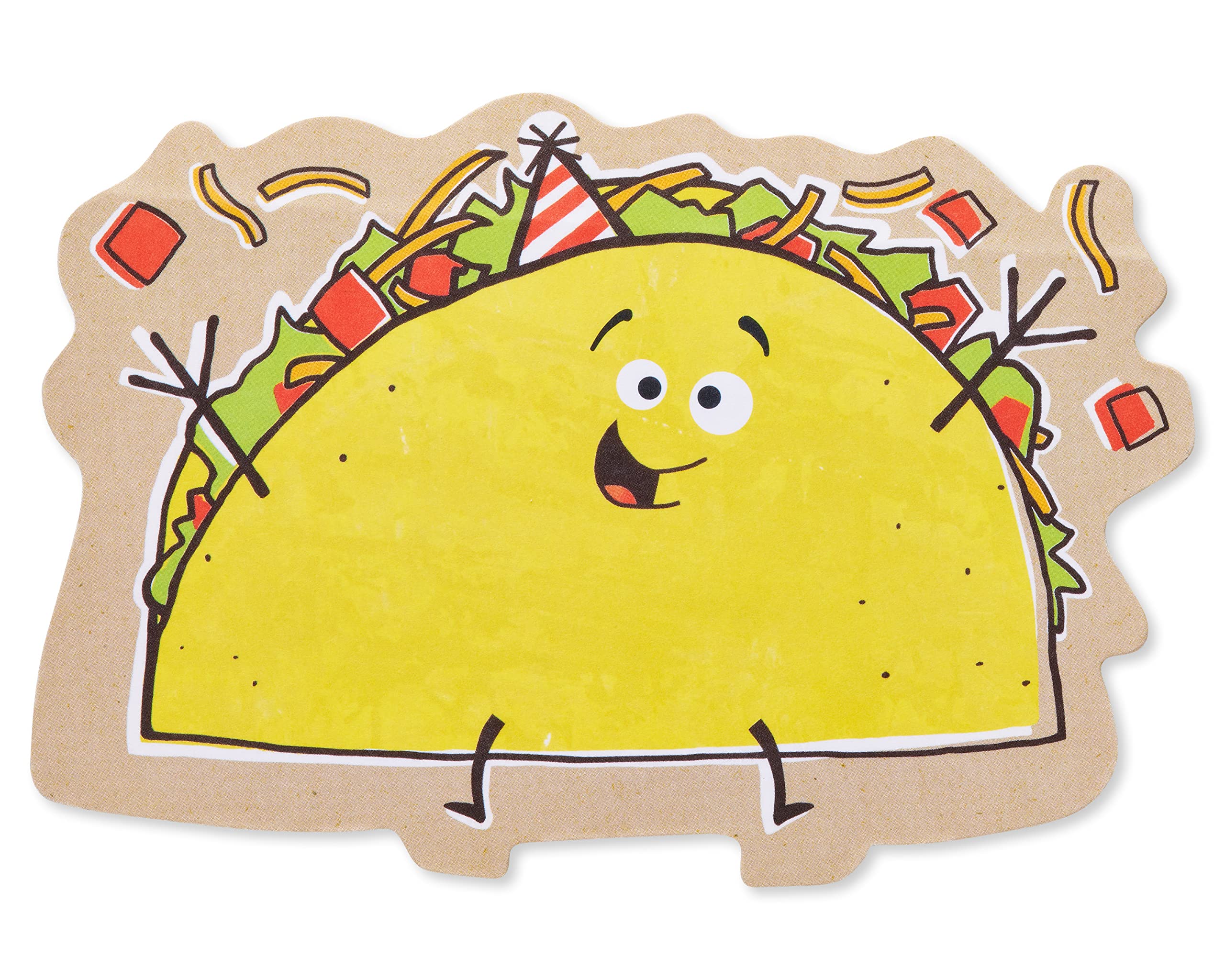 American Greetings Funny Birthday Card (Taco) - Image 4