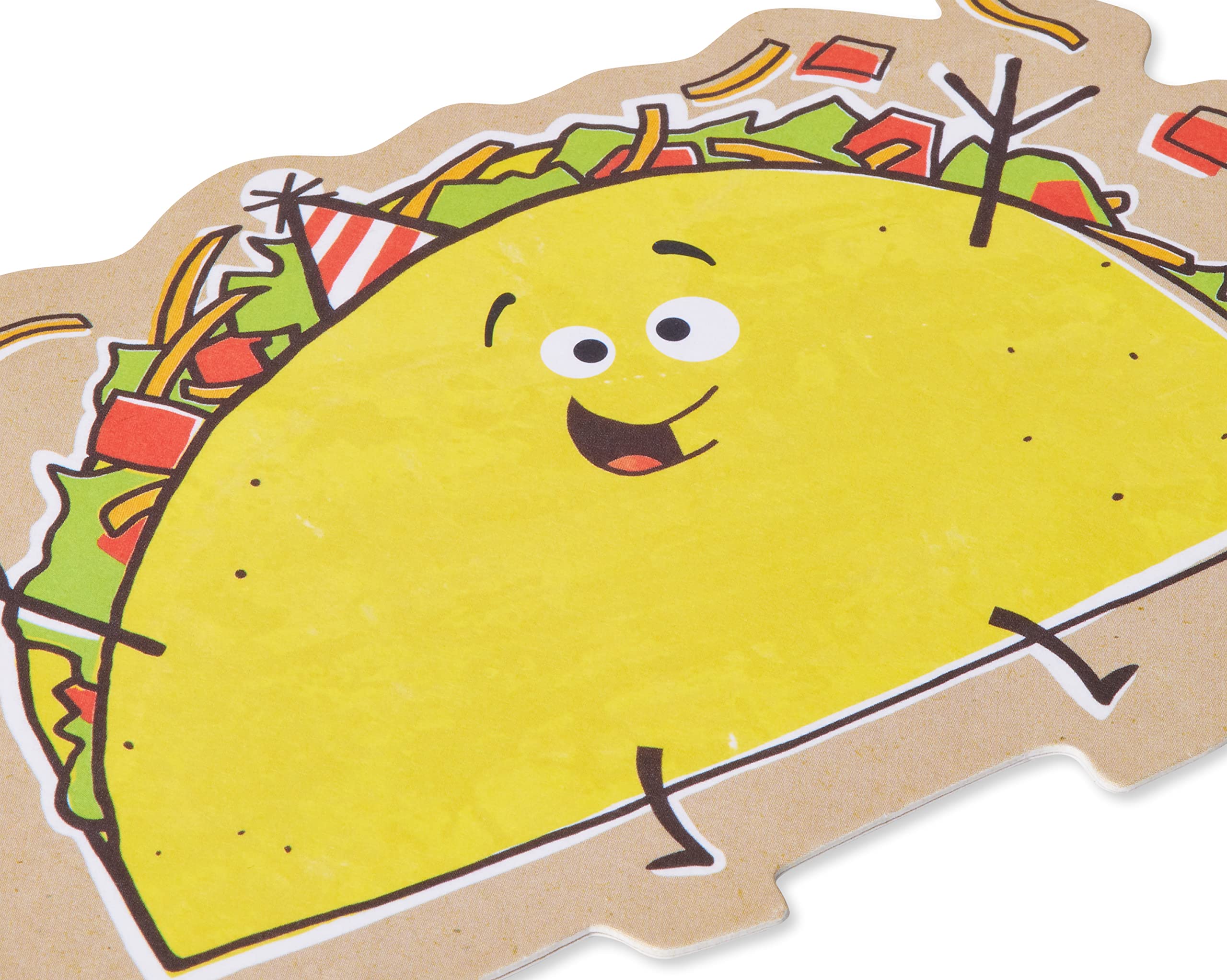 American Greetings Funny Birthday Card (Taco) - Image 5