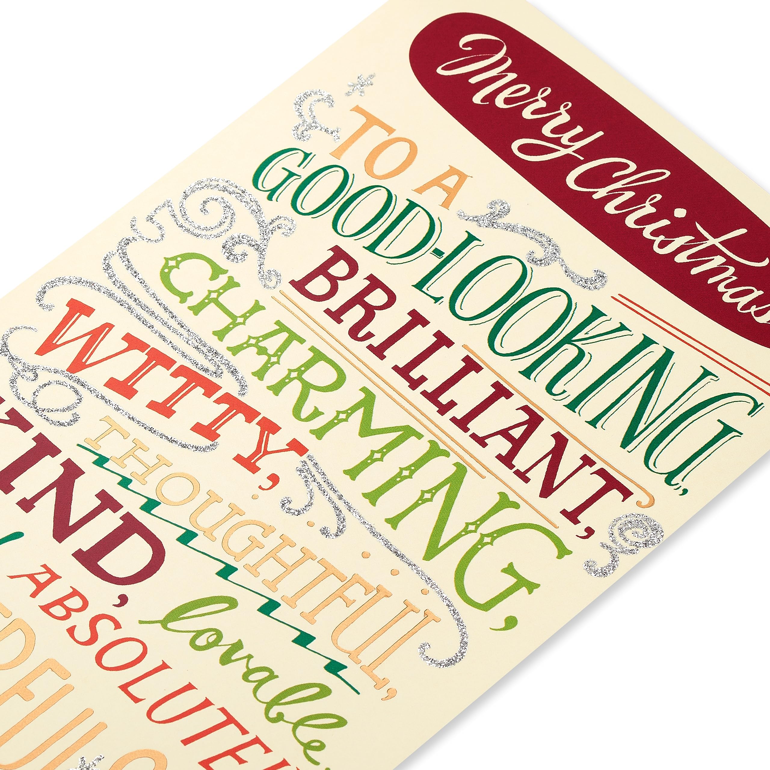 American Greetings Funny Christmas Card for Son, Silly Holiday Greeting from Parents for Son (Wonderful Traits) - Image 5