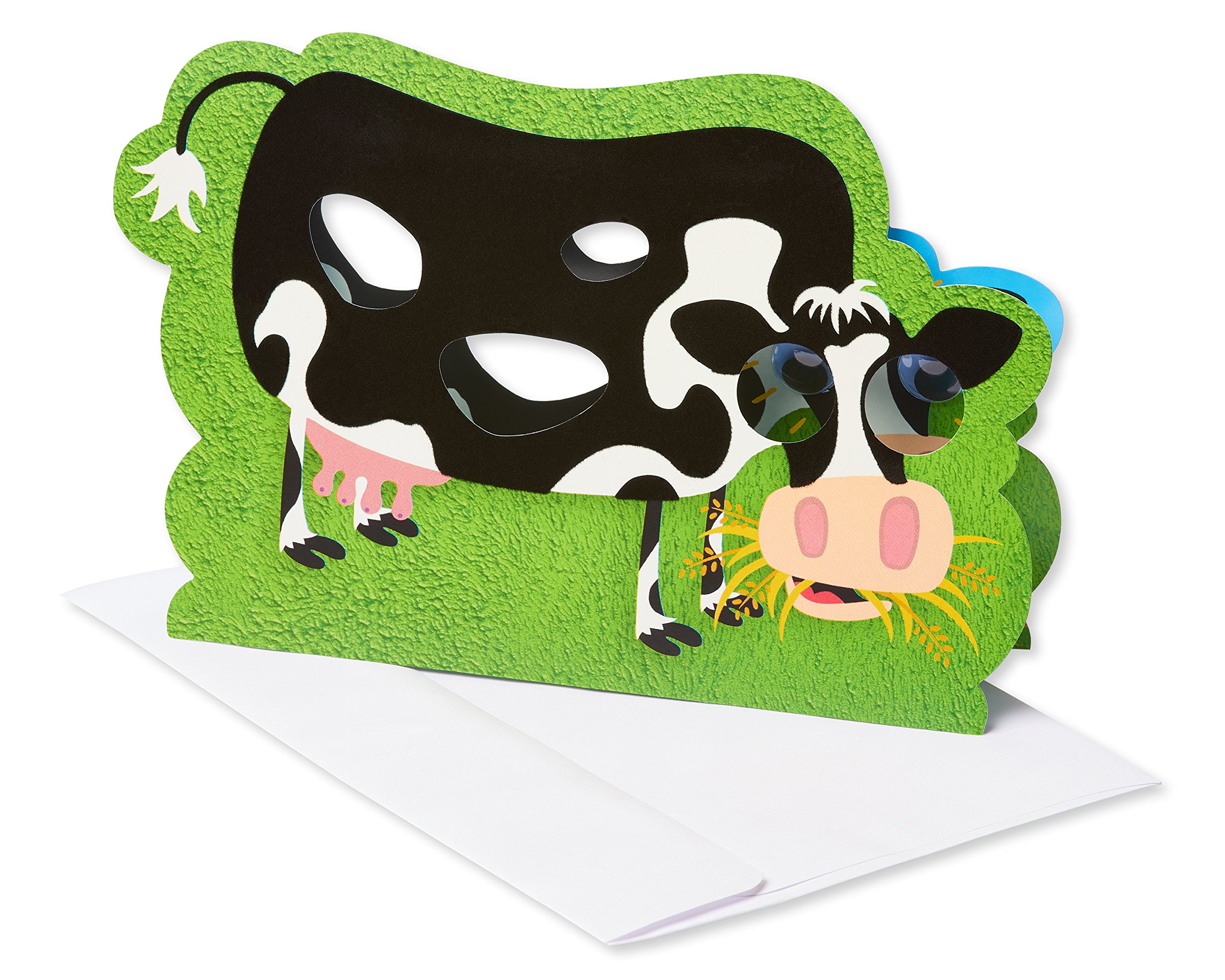 American Greetings Funny Cow Birthday Greeting Card with Googly Eyes - Image 3
