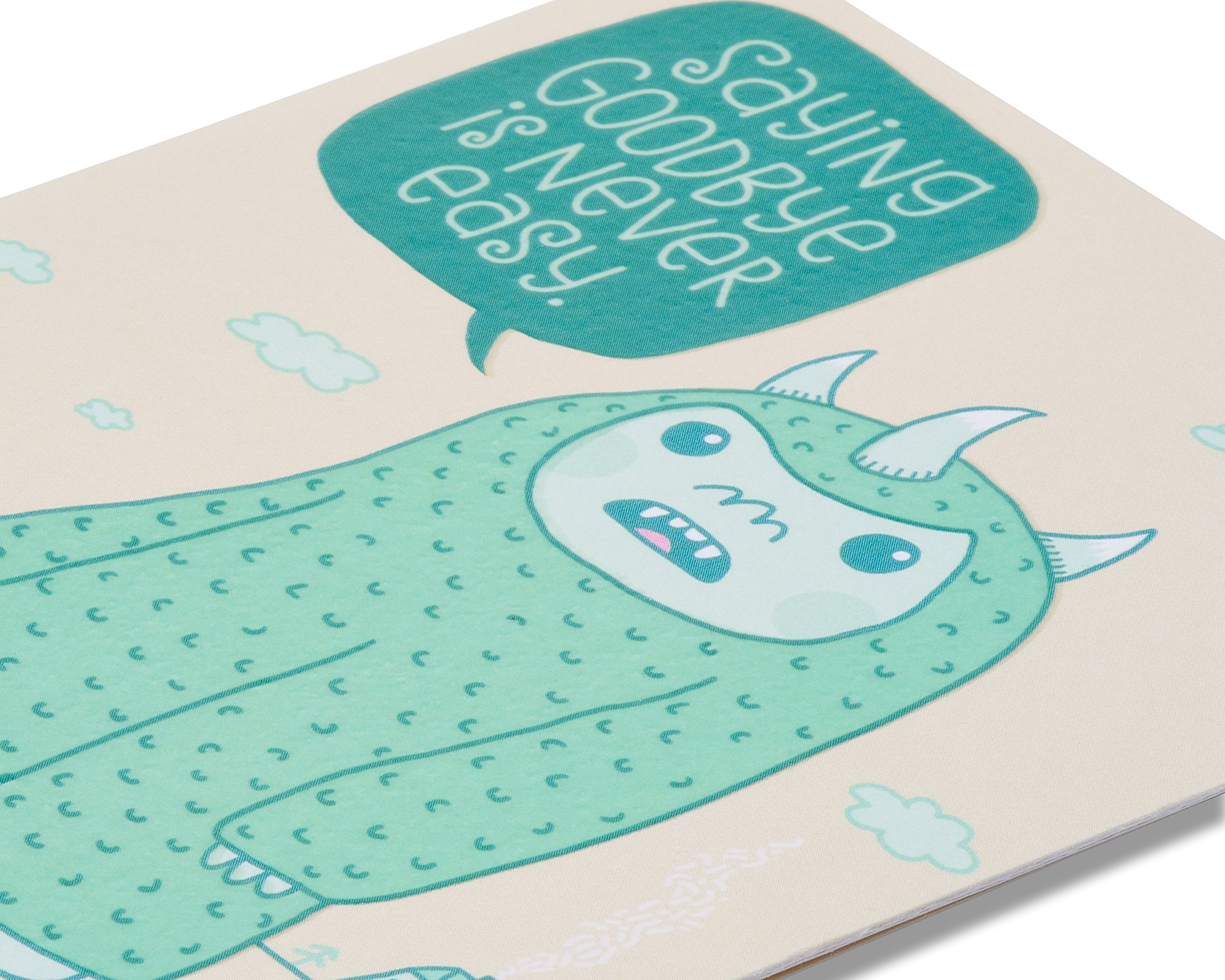 American Greetings Funny Goodbye Card (Monster) - Image 4