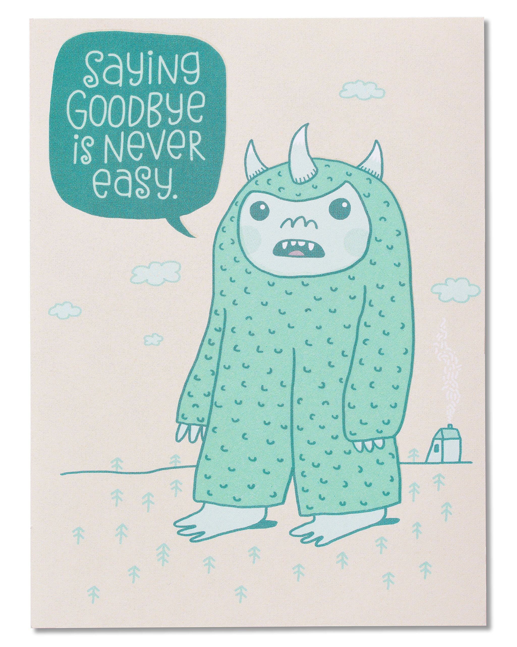 American Greetings Funny Goodbye Card (Monster) - Image 5