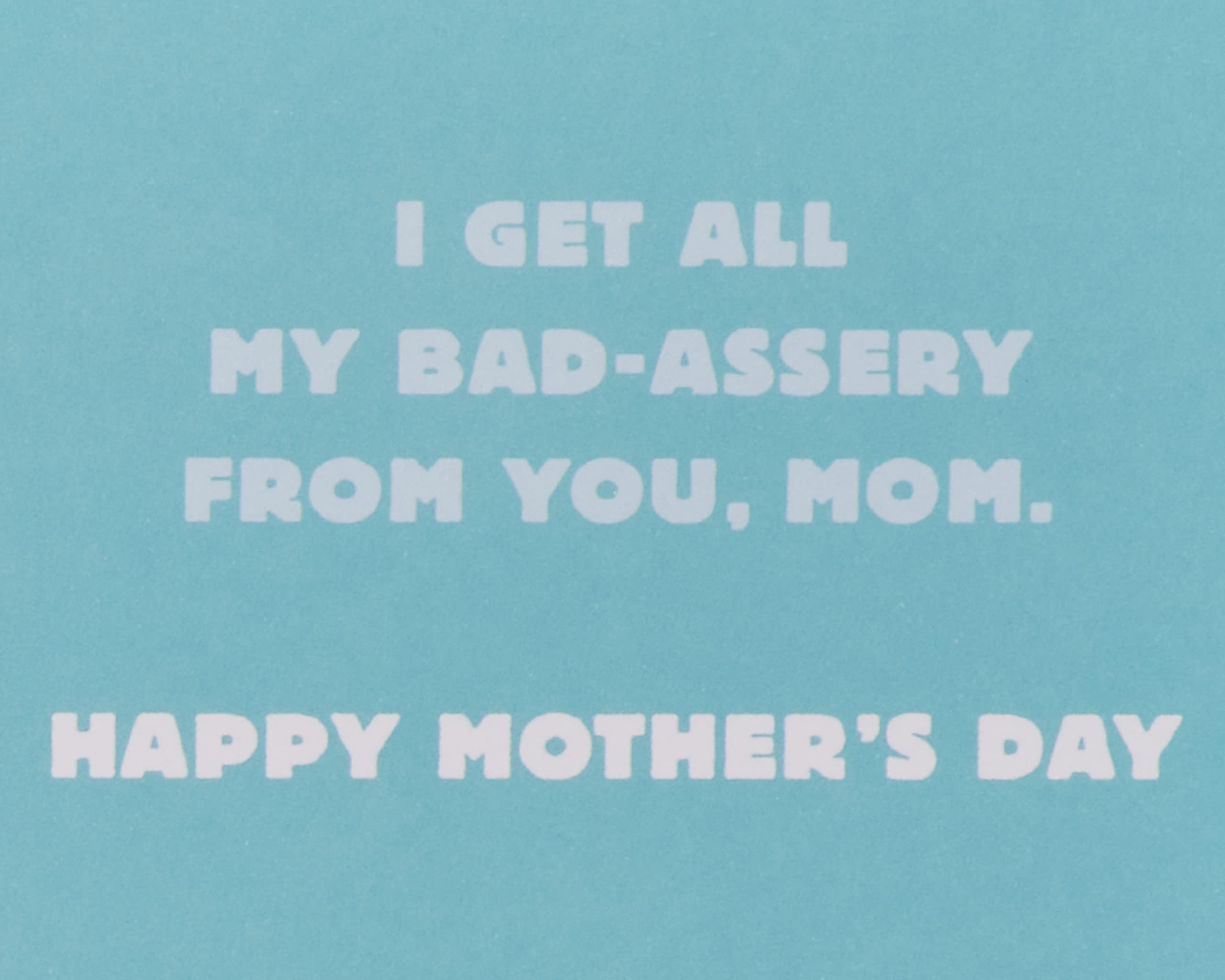 American Greetings Funny Mothers Day Card for Mom (One Tough Mutha) - Image 3