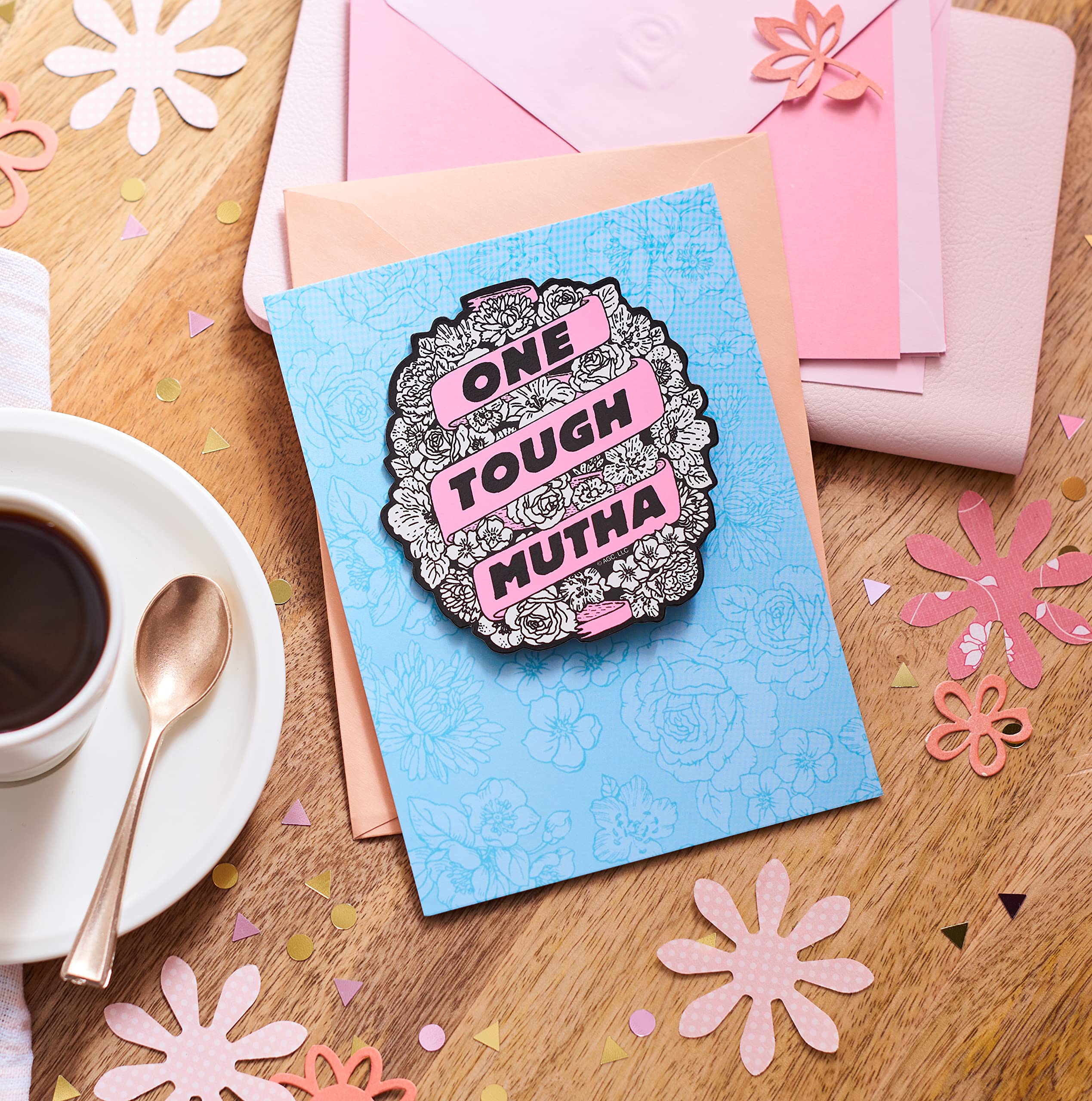 American Greetings Funny Mothers Day Card for Mom (One Tough Mutha) - Image 6
