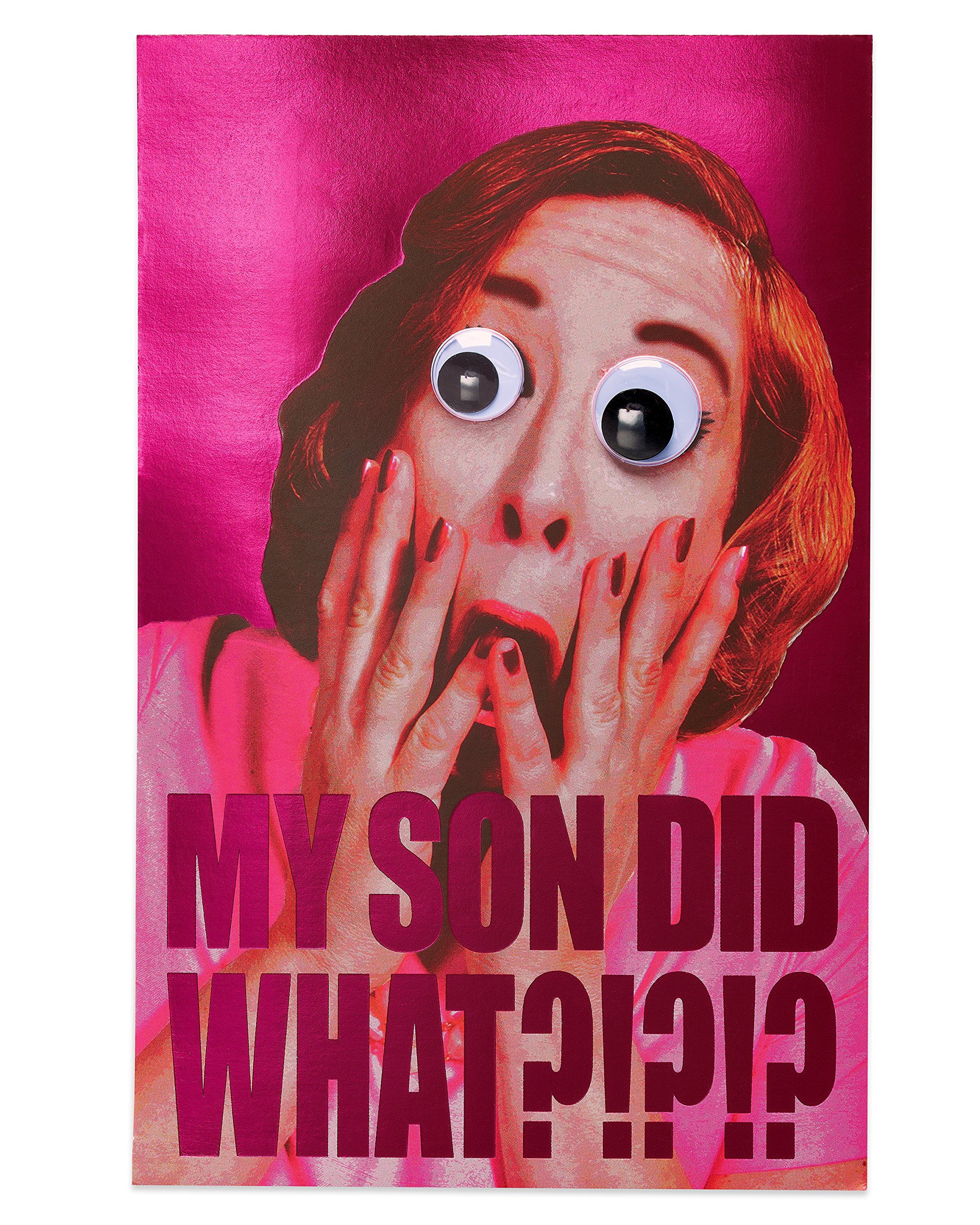 American Greetings Funny Mothers Day Card from Son (Interesting) - Image 3