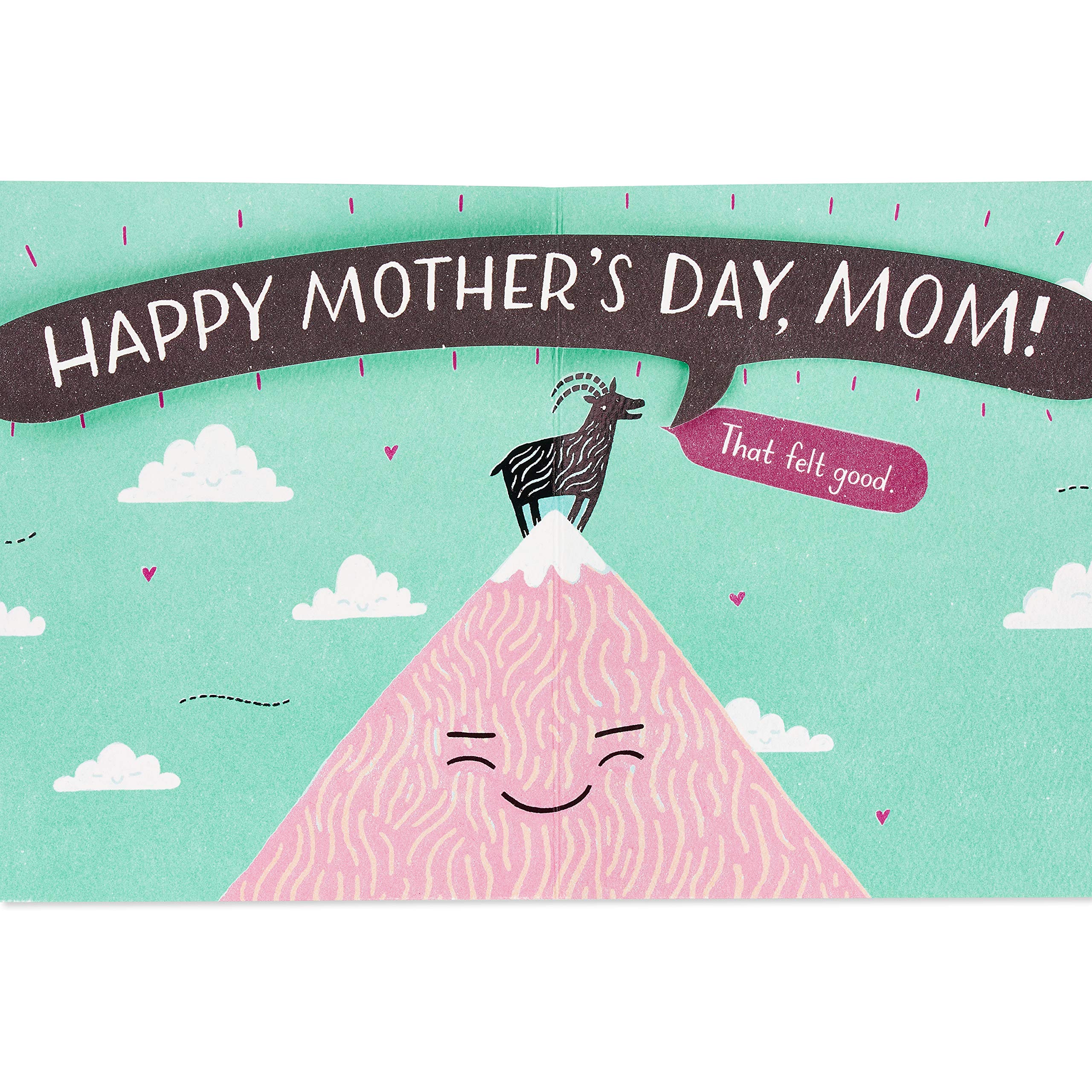 American Greetings Funny Mothers Day Card (That Felt Good) - Image 3