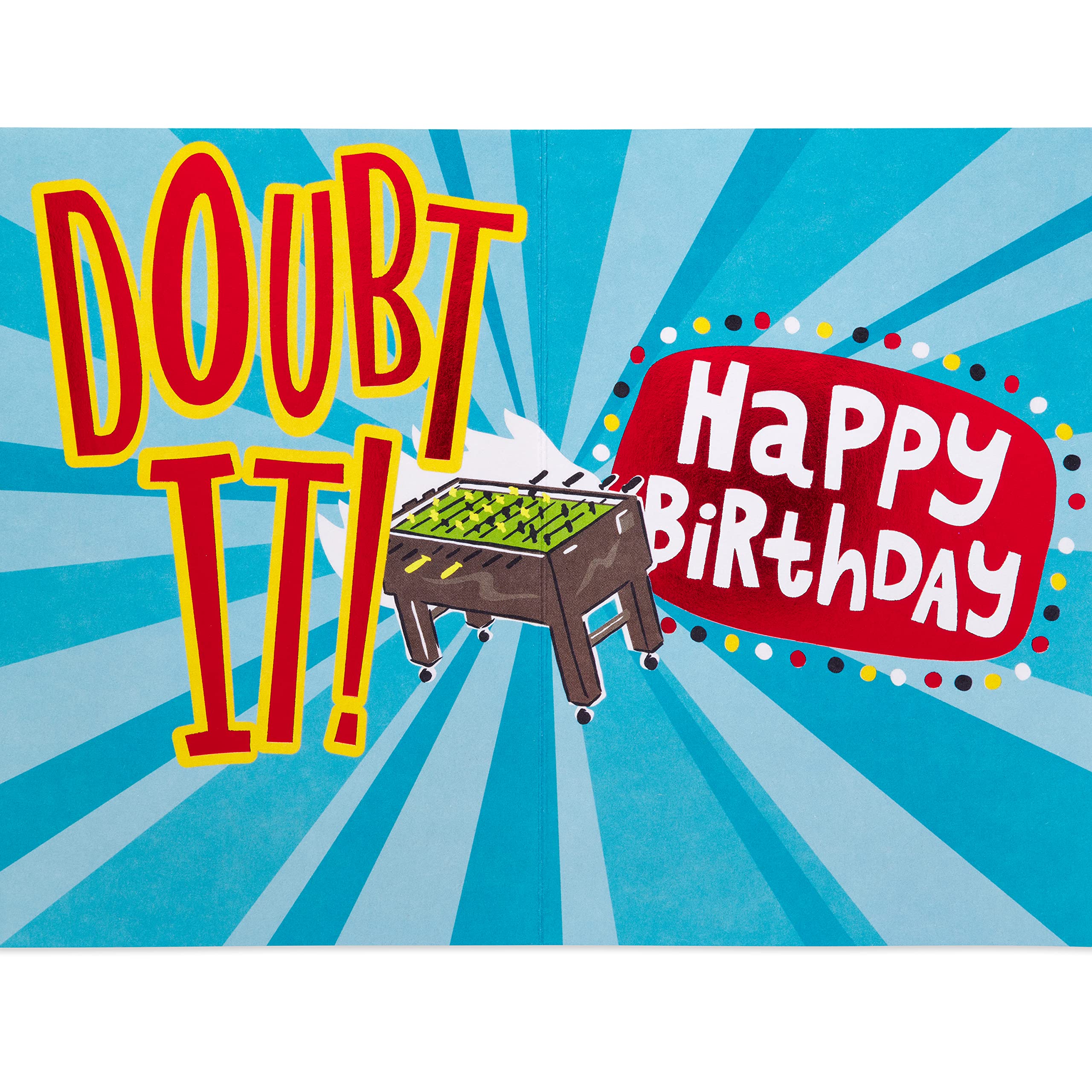 American Greetings Funny Pop Up Birthday Card (Friends, Joey and Chandler) - Image 3