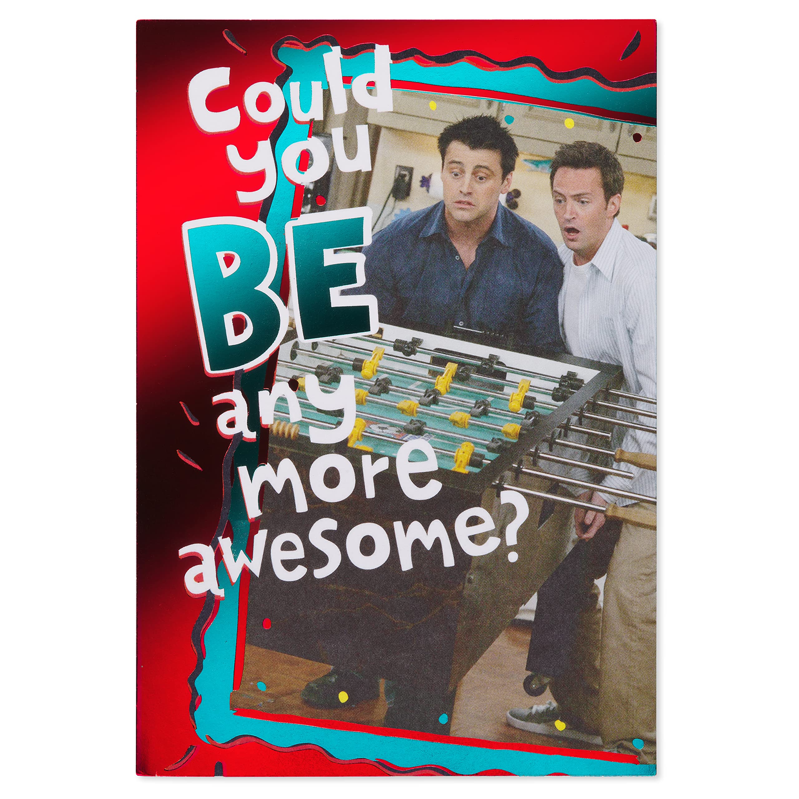 American Greetings Funny Pop Up Birthday Card (Friends, Joey and Chandler) - Image 4