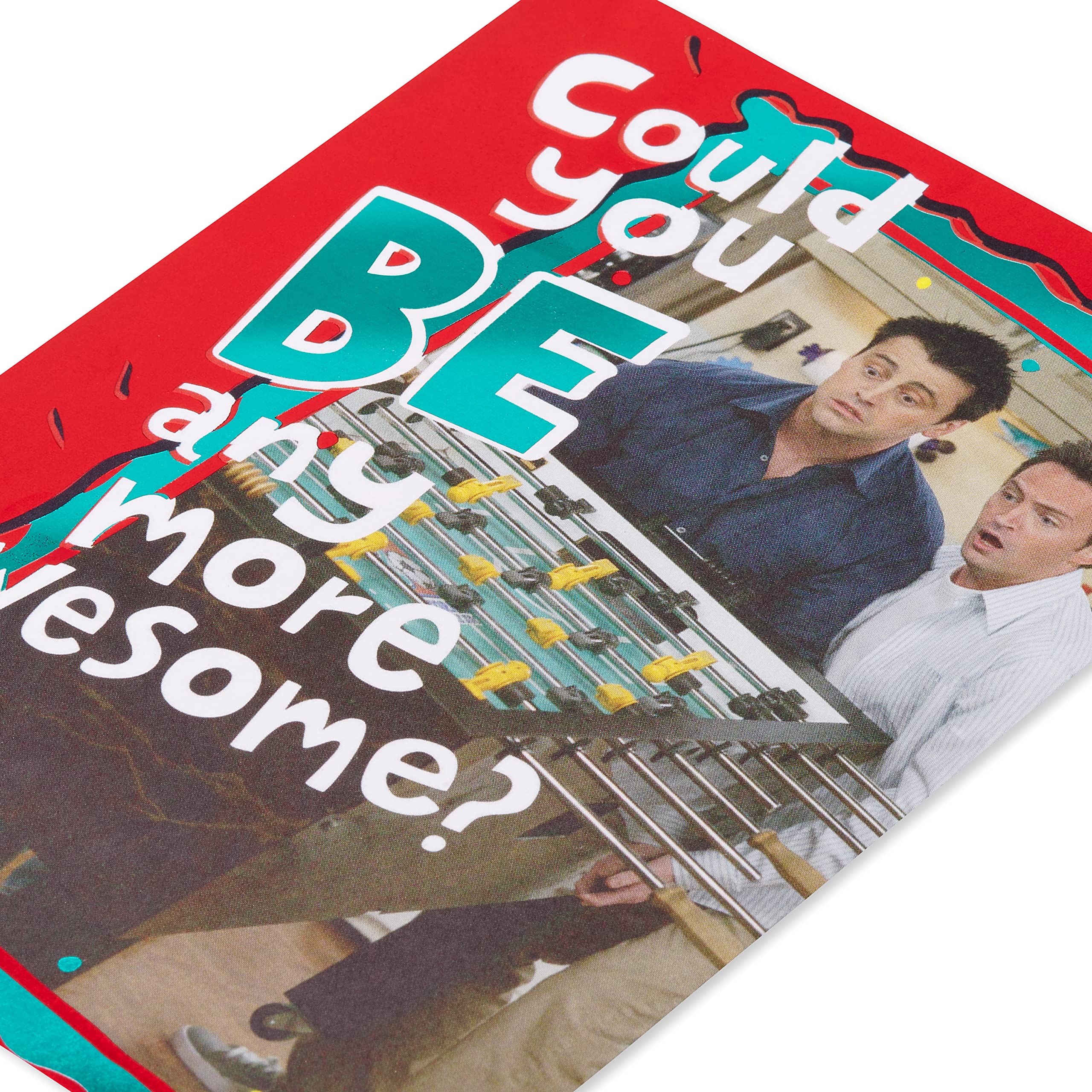 American Greetings Funny Pop Up Birthday Card (Friends, Joey and Chandler) - Image 5