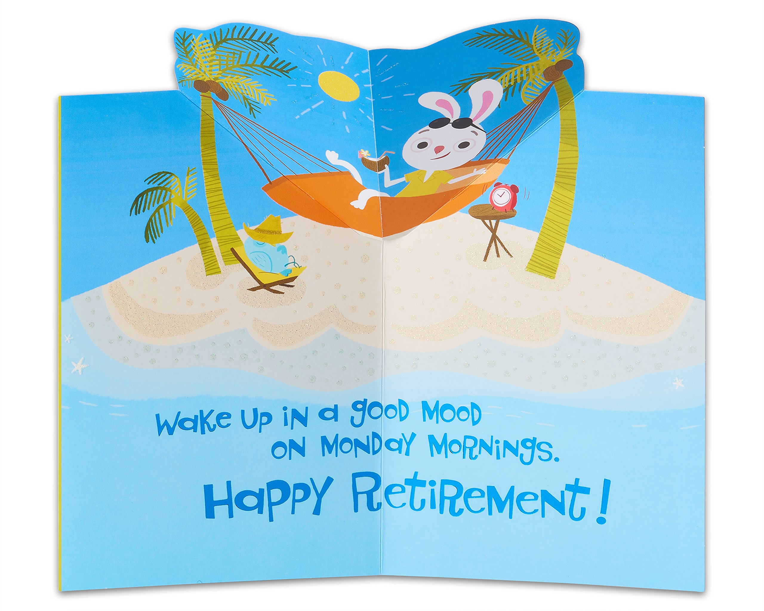 American Greetings Funny Retirement Card (Monday Mornings) - Image 2
