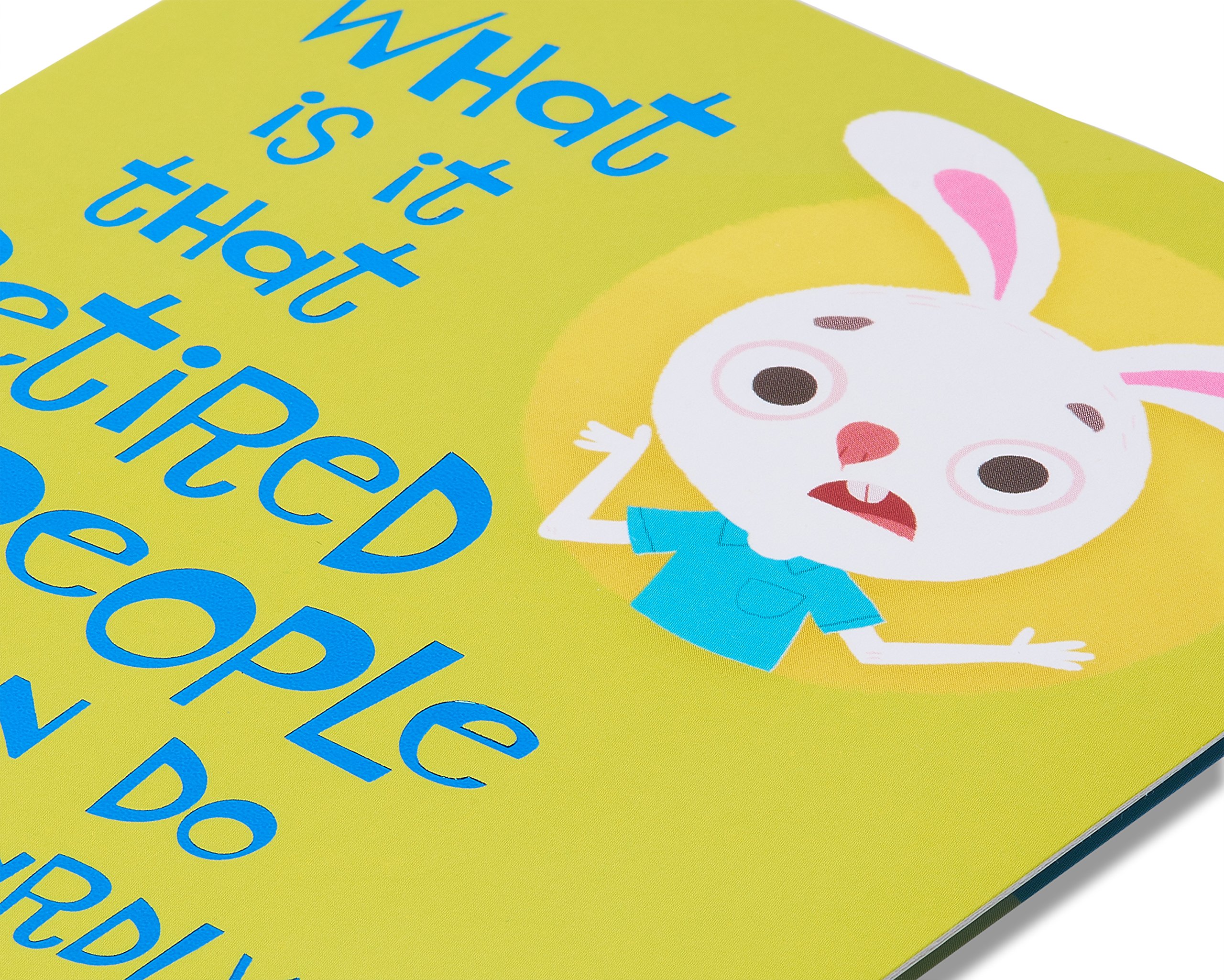 American Greetings Funny Retirement Card (Monday Mornings) - Image 4