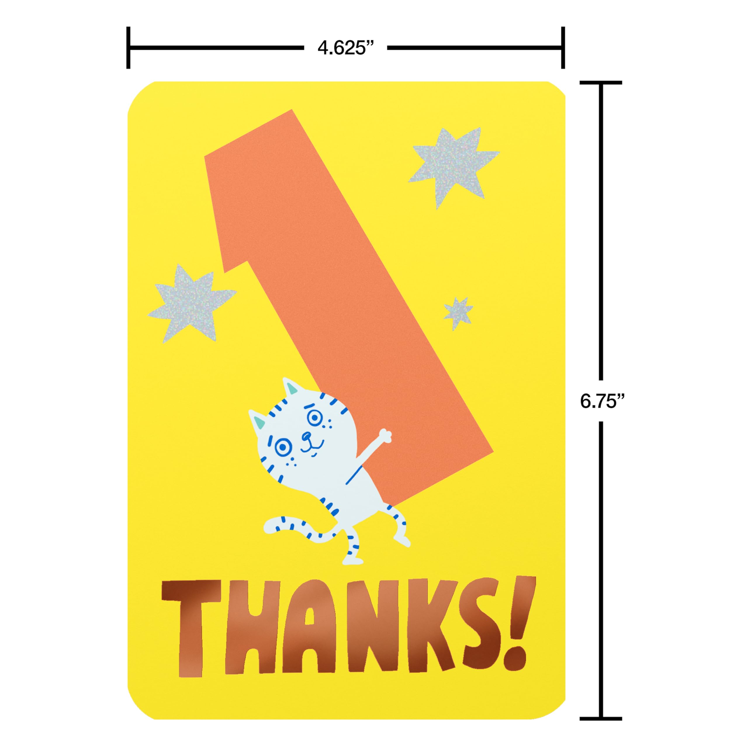 American Greetings Funny Thank You Card, Humorous Appreciation Card for Friends or Coworker (Owe You) - Image 4