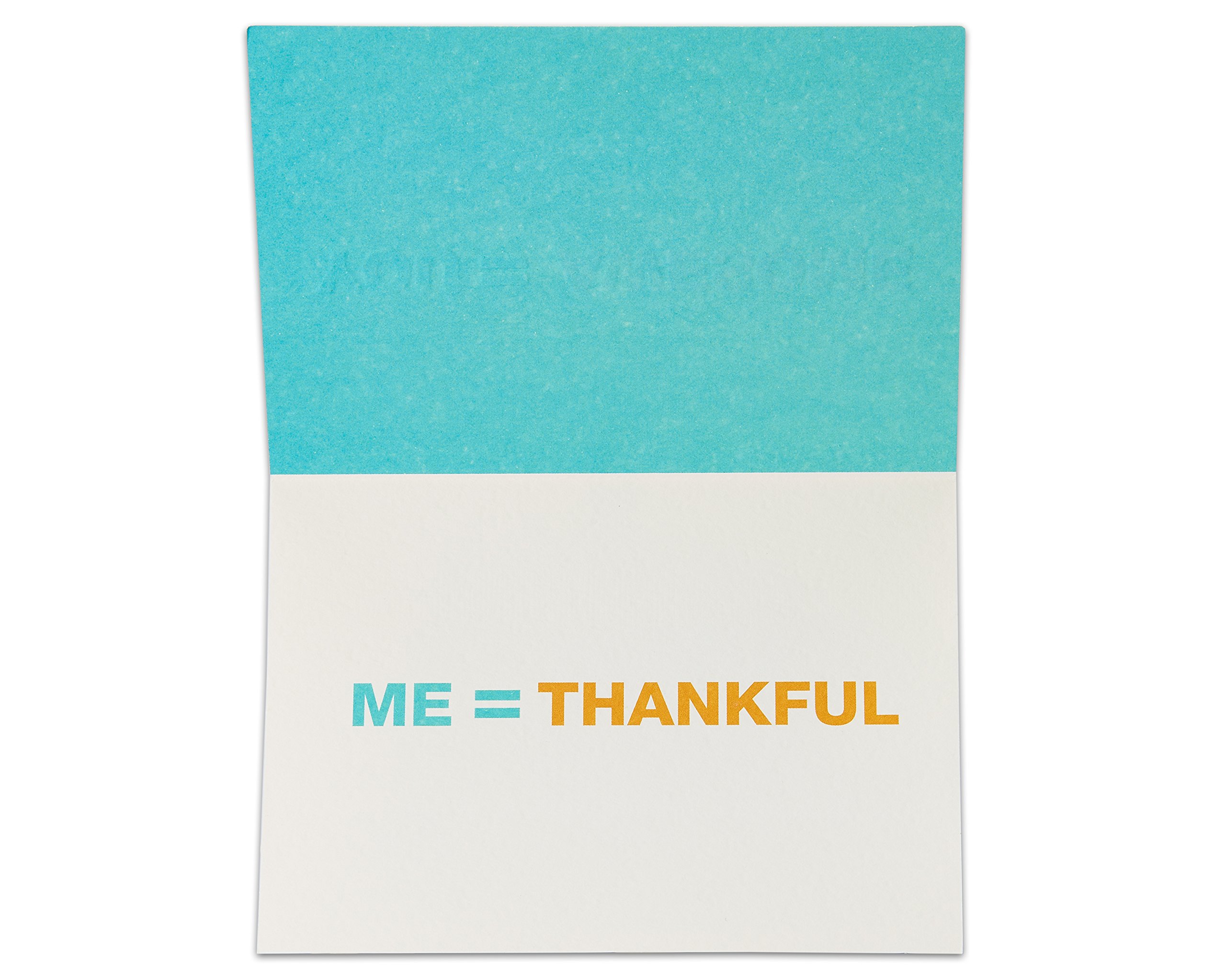 American Greetings Funny Thank You Card (You Equal Awesome) - Image 2