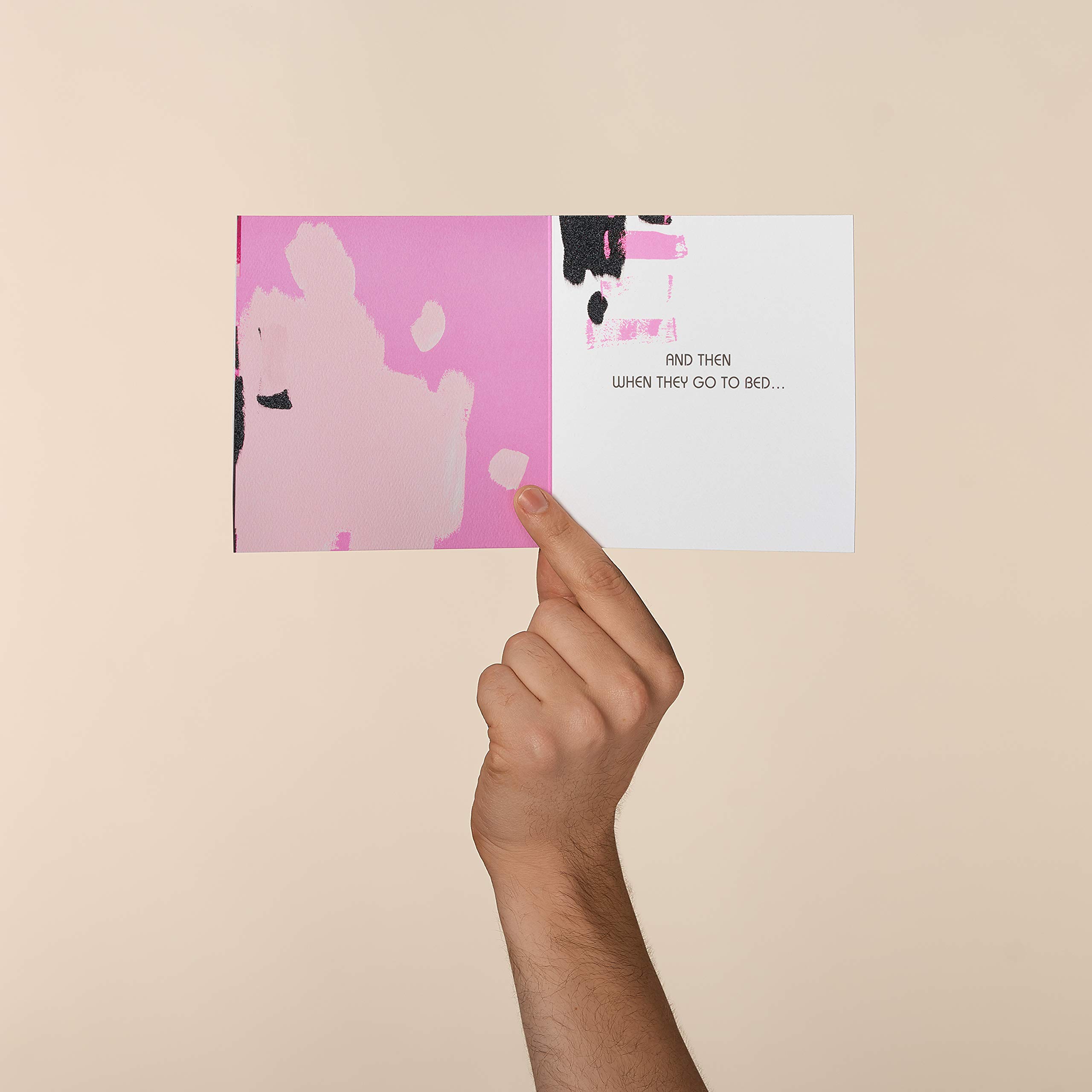American Greetings Funny Valentines Day Card for Husband, Wife, Boyfriend, Girlfriend or Significant Other (When The Kids Go To Bed) - Image 2