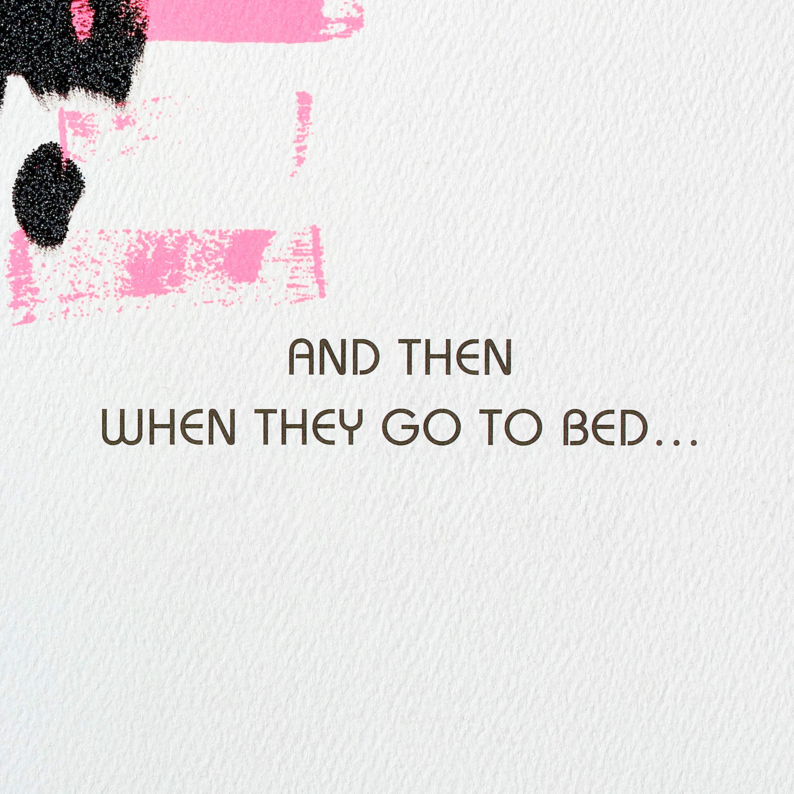 American Greetings Funny Valentines Day Card for Husband, Wife, Boyfriend, Girlfriend or Significant Other (When The Kids Go To Bed) - Image 3