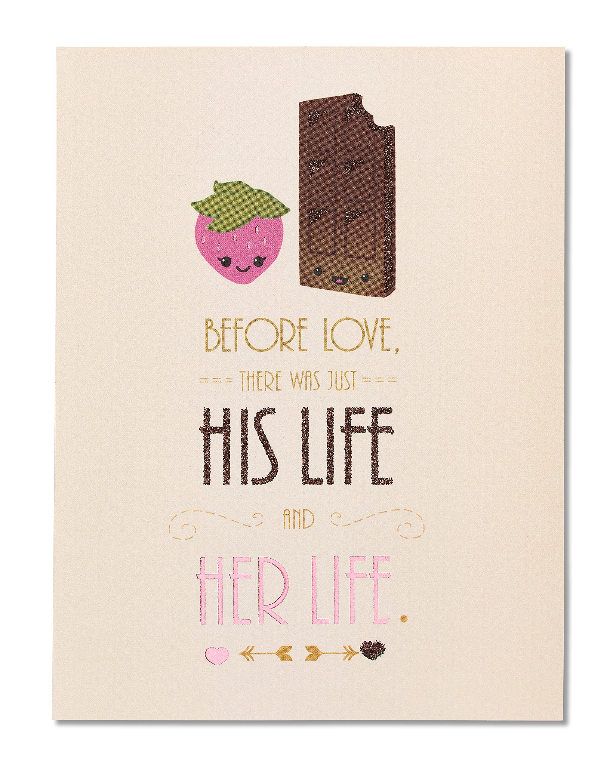 American Greetings Funny Wedding, Bridal Shower or Engagement Card (Chocolate Strawberry) - Image 5