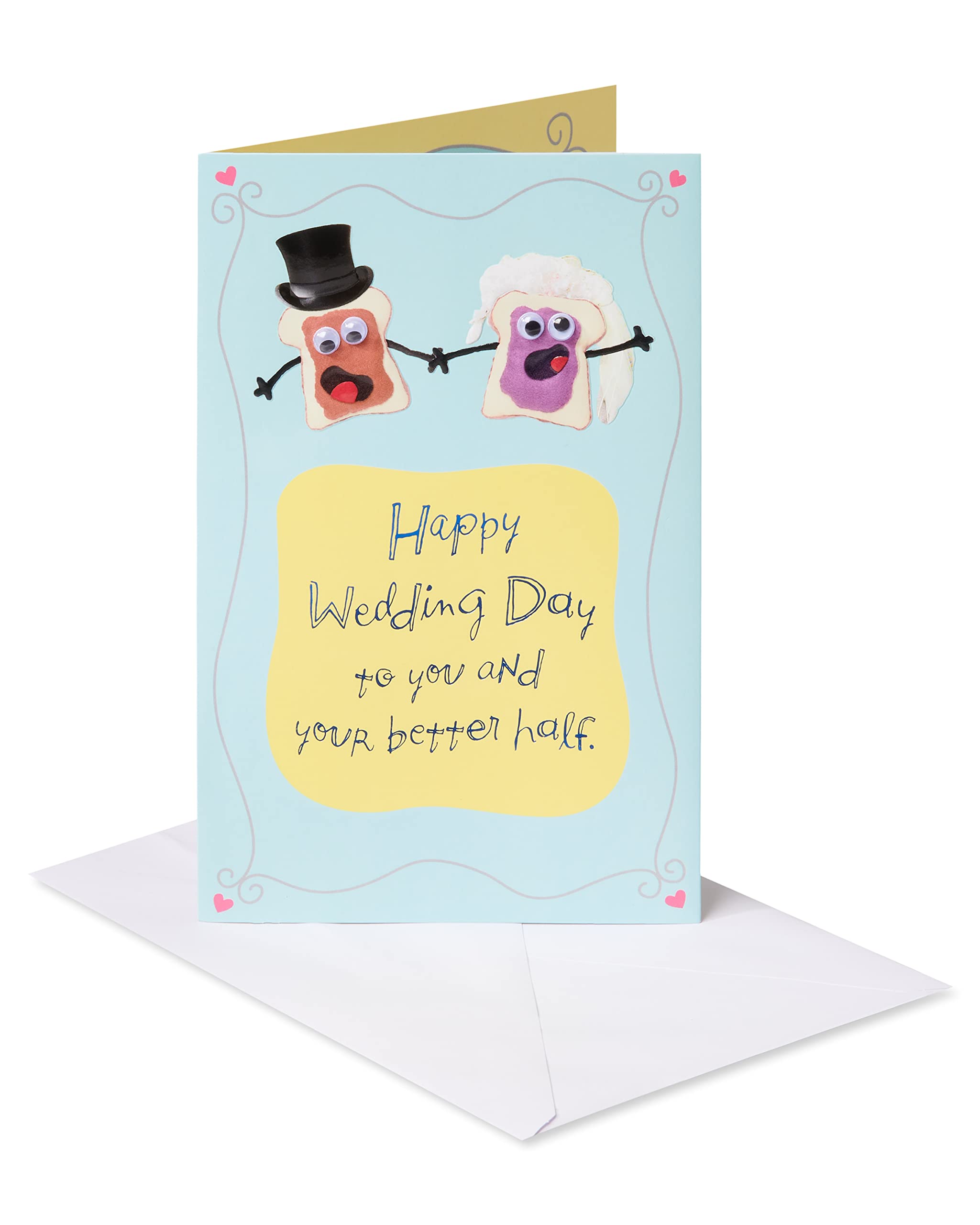 American Greetings Funny Wedding Card for Couple (Peanut Butter and Jelly)