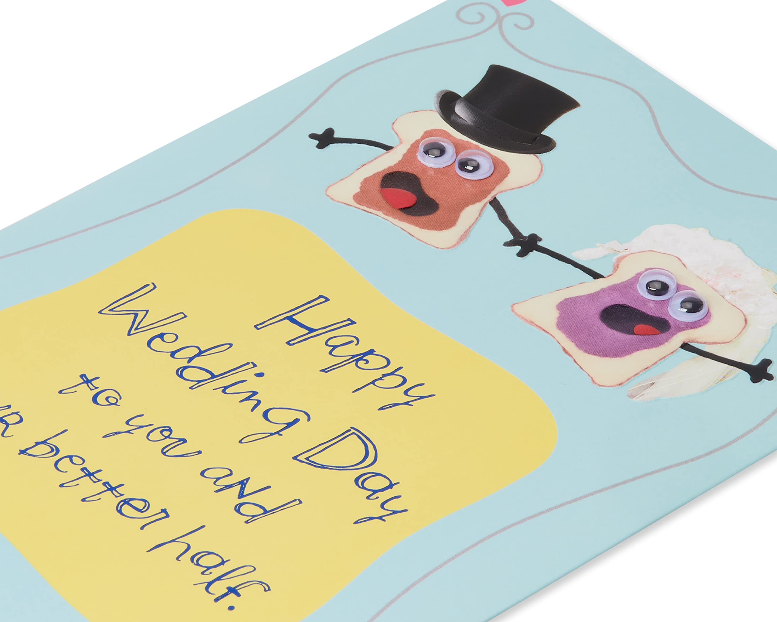 American Greetings Funny Wedding Card for Couple (Peanut Butter and Jelly) - Image 5