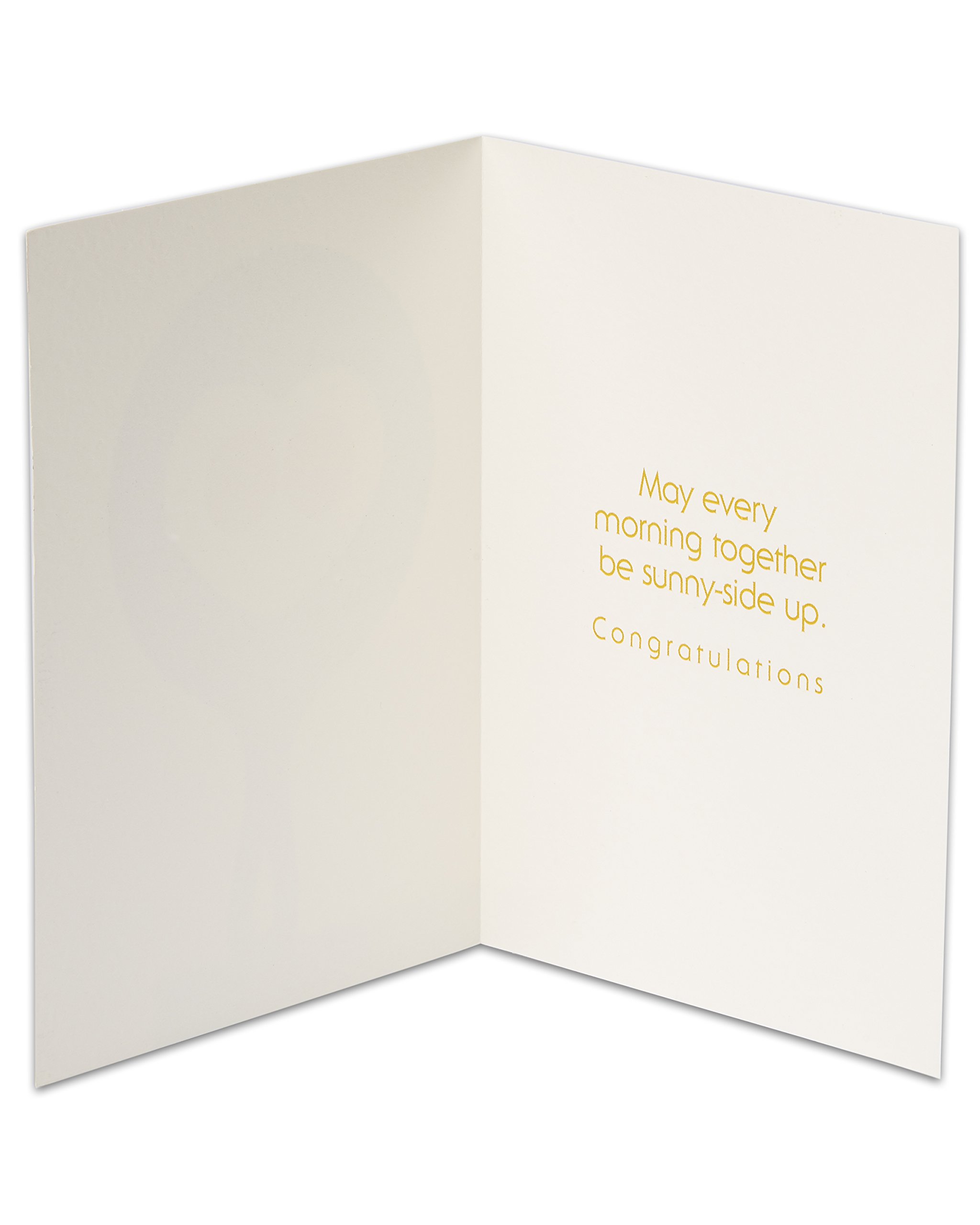 American Greetings Funny Wedding Card (Sunny-Side Up) - Image 2