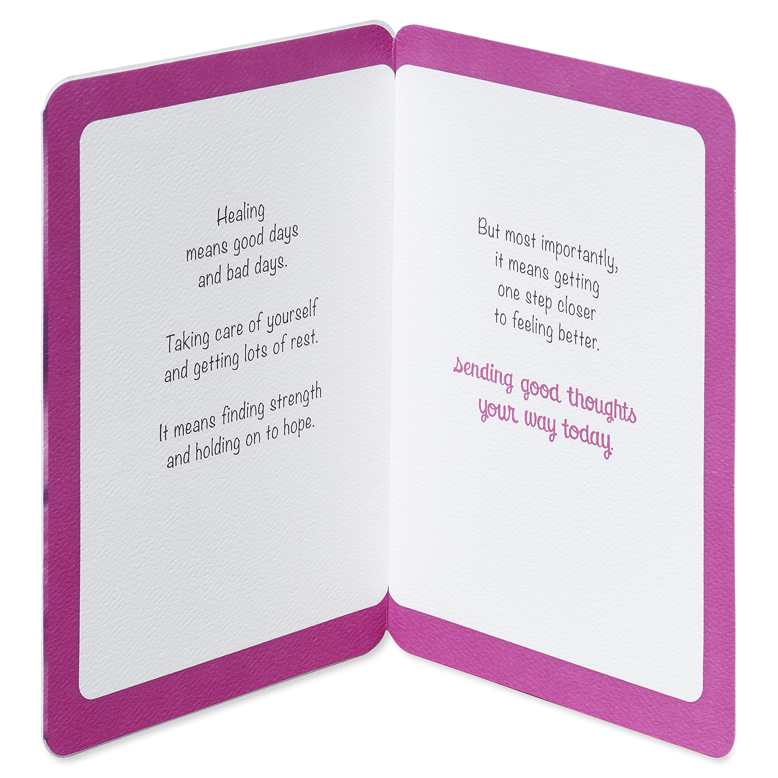 American Greetings Get Well Soon Card (Good Days and Bad Days) - Image 2