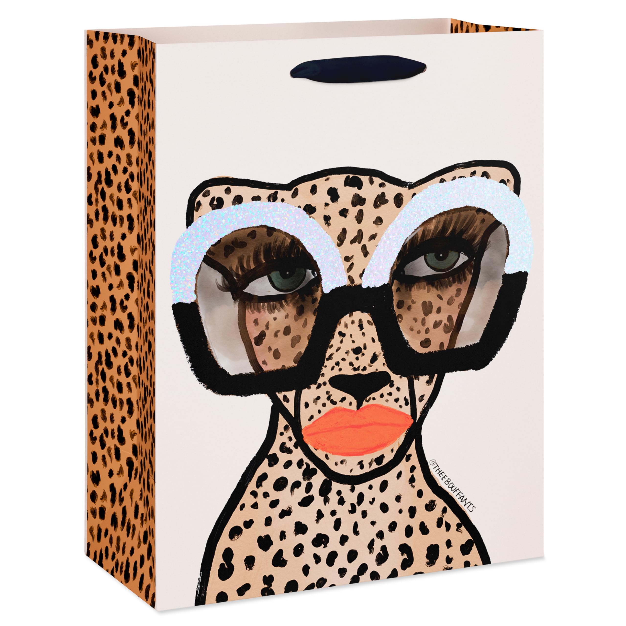 American Greetings Gift Bags for All Occasions- Designed by Bouffants & Broken Hearts (5-Count, 2 Medium 10" and 3 Large 12.75") - Image 4