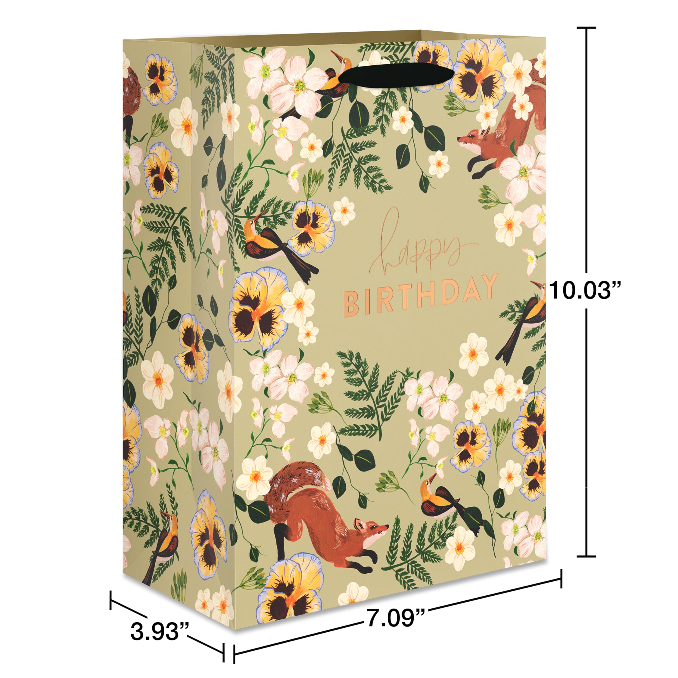 American Greetings Gift Bags for Birthday and All Occasions- Designed by Pen & Pillar (4 Bags, 2 Medium 10" and 2 Large 13") - Image 6
