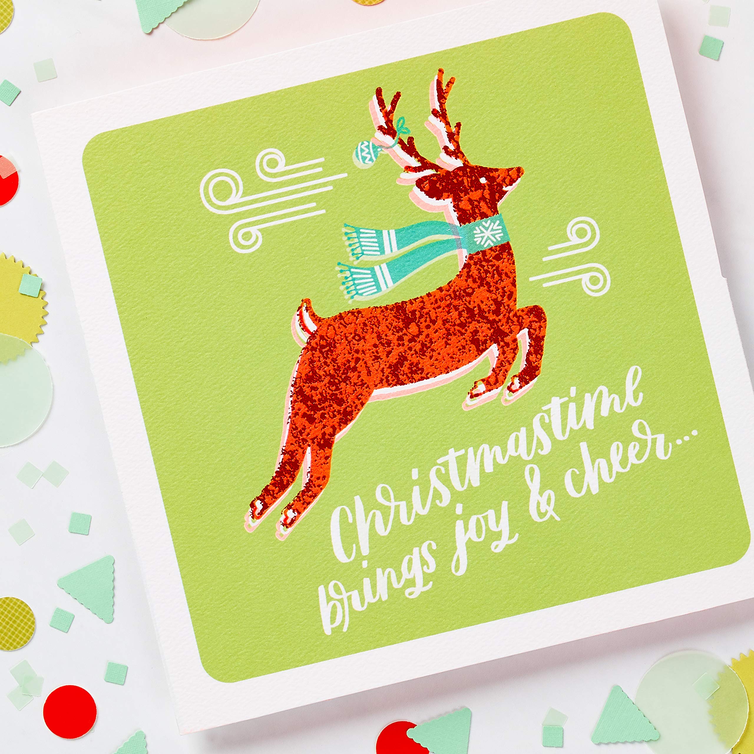 American Greetings Gift Card Holder Christmas Card (Merry Shopping) - Image 6