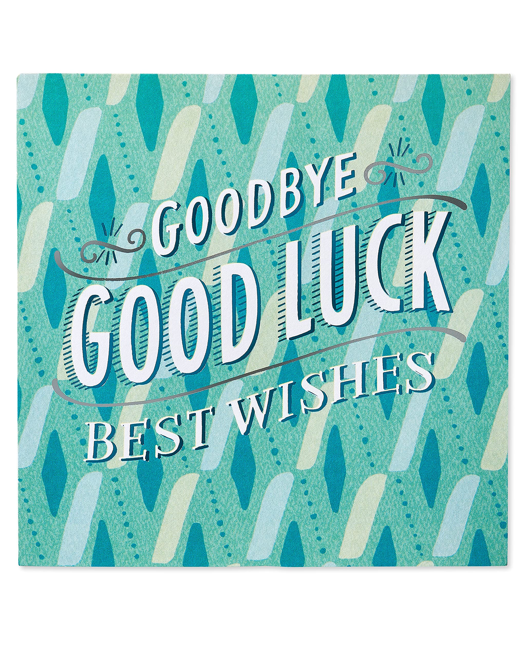 American Greetings Goodbye Card (Good Luck) - Image 4