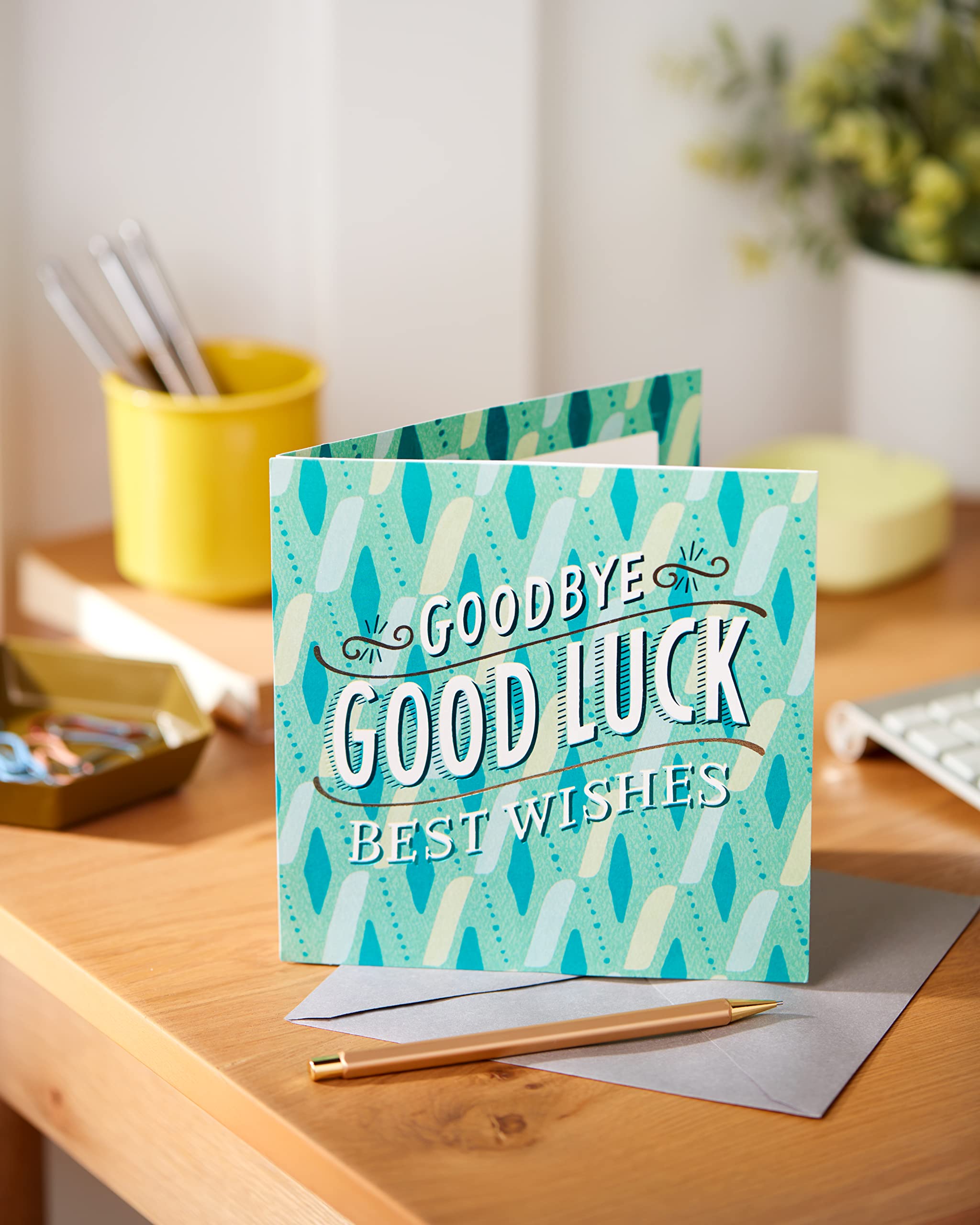 American Greetings Goodbye Card (Good Luck) - Image 6