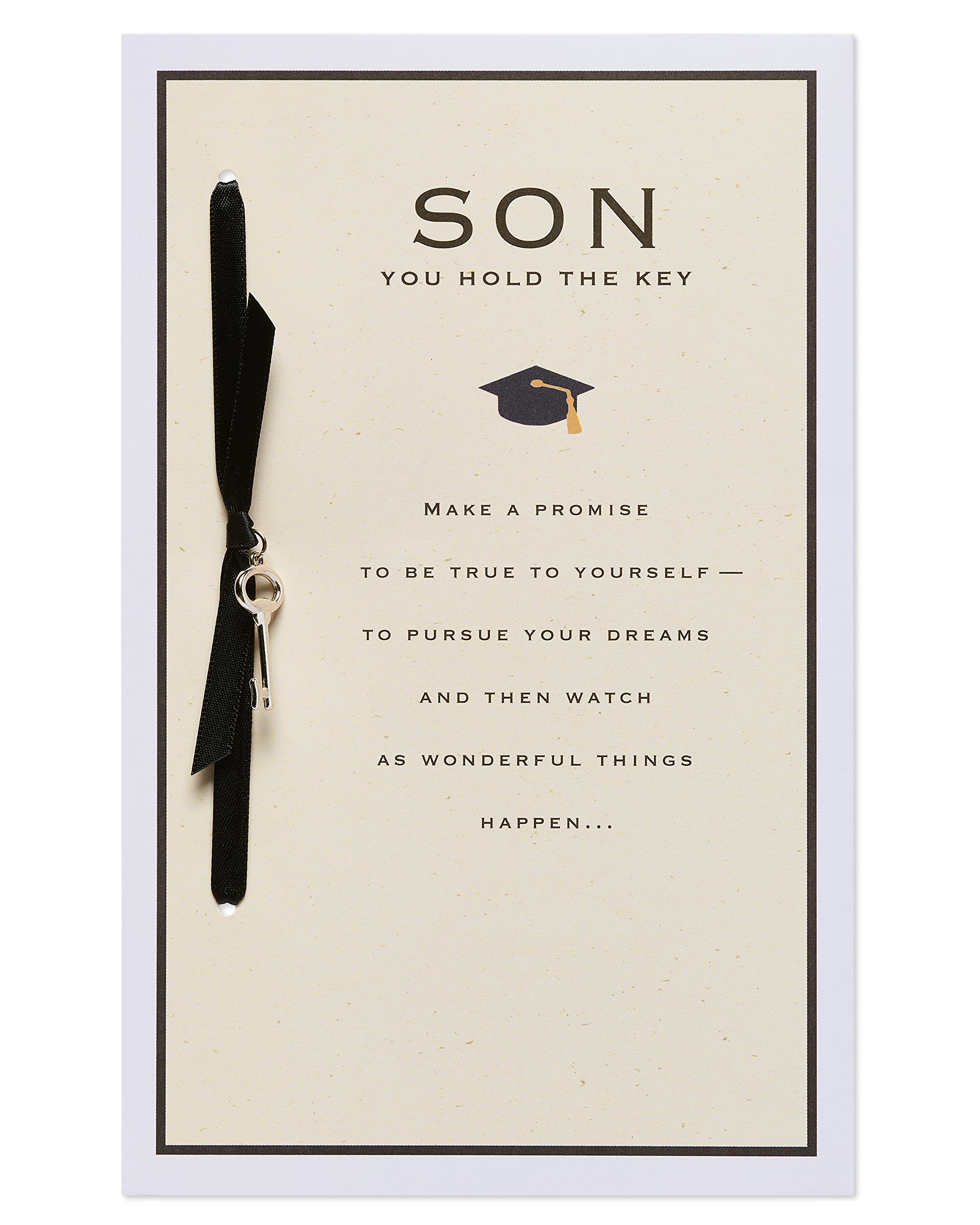 American Greetings Graduation Card for Son (Deserve Every Joy and Success) - Image 3