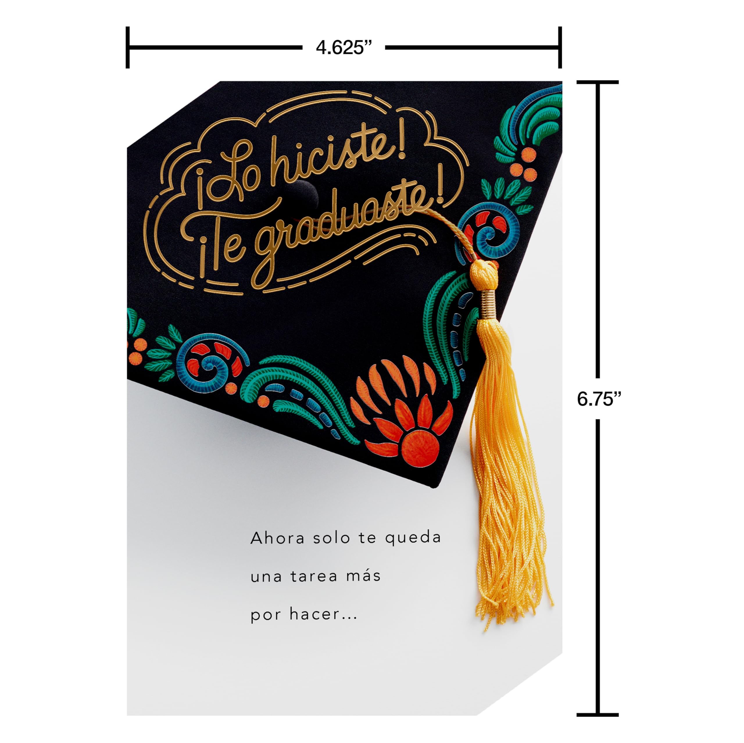 American Greetings Graduation Card (¡Lo hiciste! ¡Te graduaste!) - Image 4