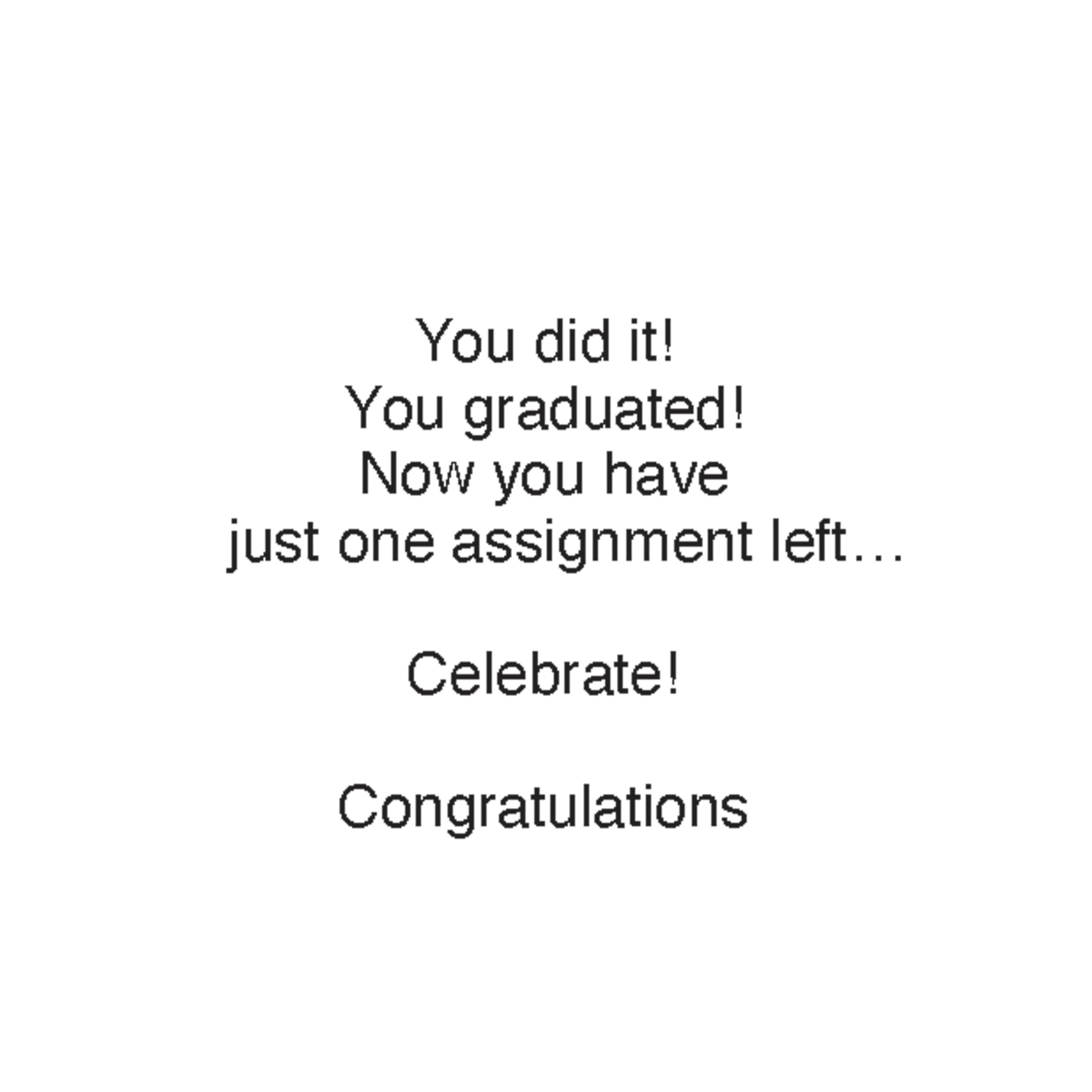 American Greetings Graduation Card (¡Lo hiciste! ¡Te graduaste!) - Image 6