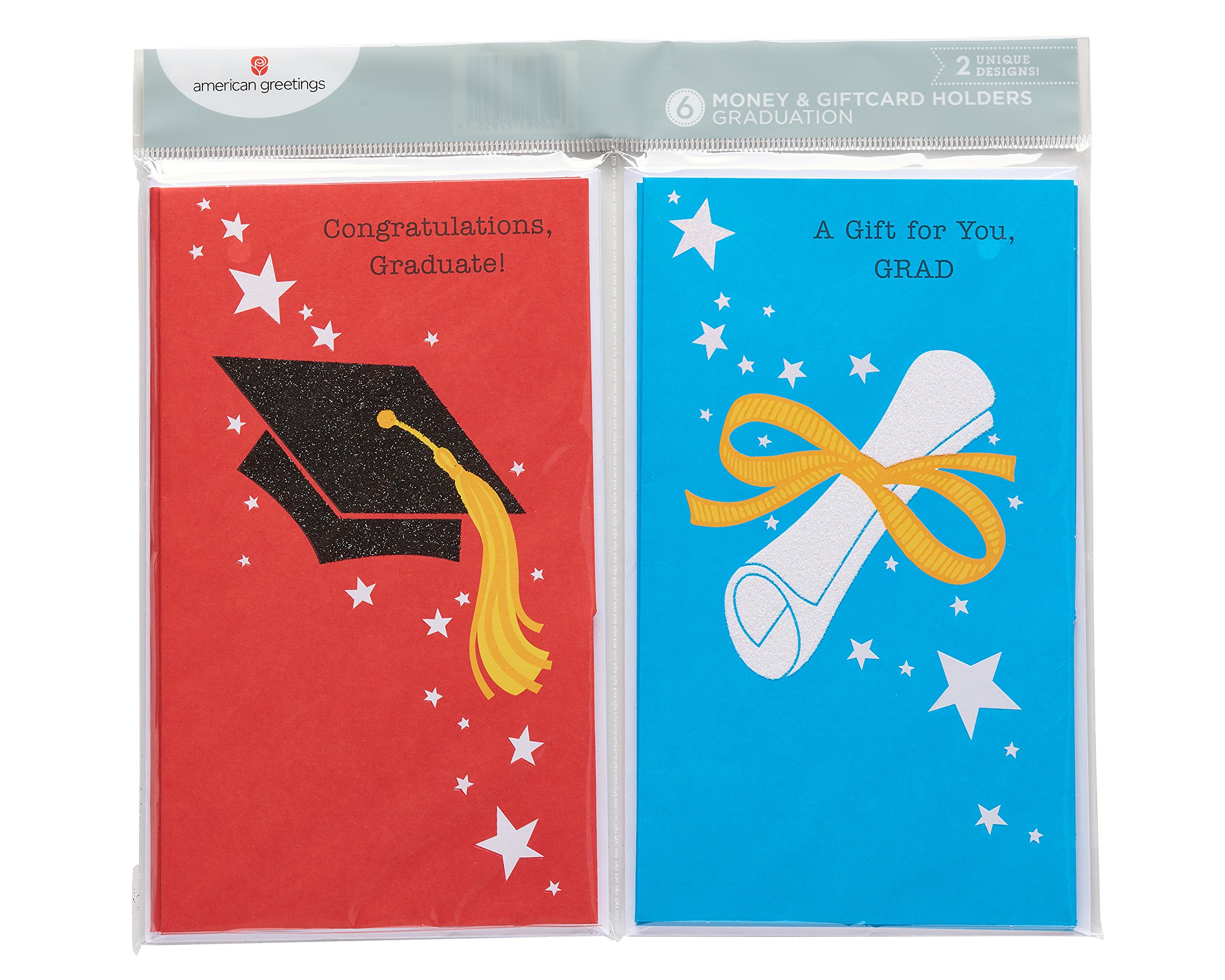 American Greetings Graduation Cards, Adds To The Joy and Bright Future (6 Count) - Image 3