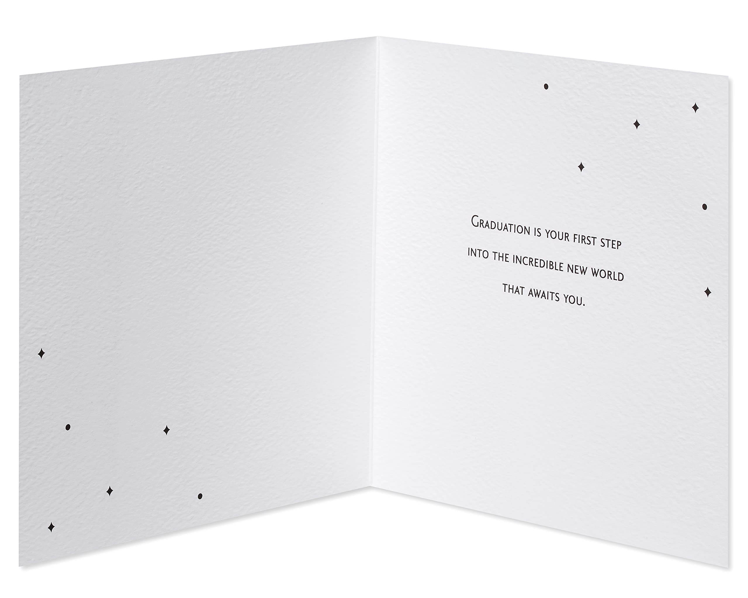 American Greetings Graduation Cards, Incredible New World (6 Count) - Image 3