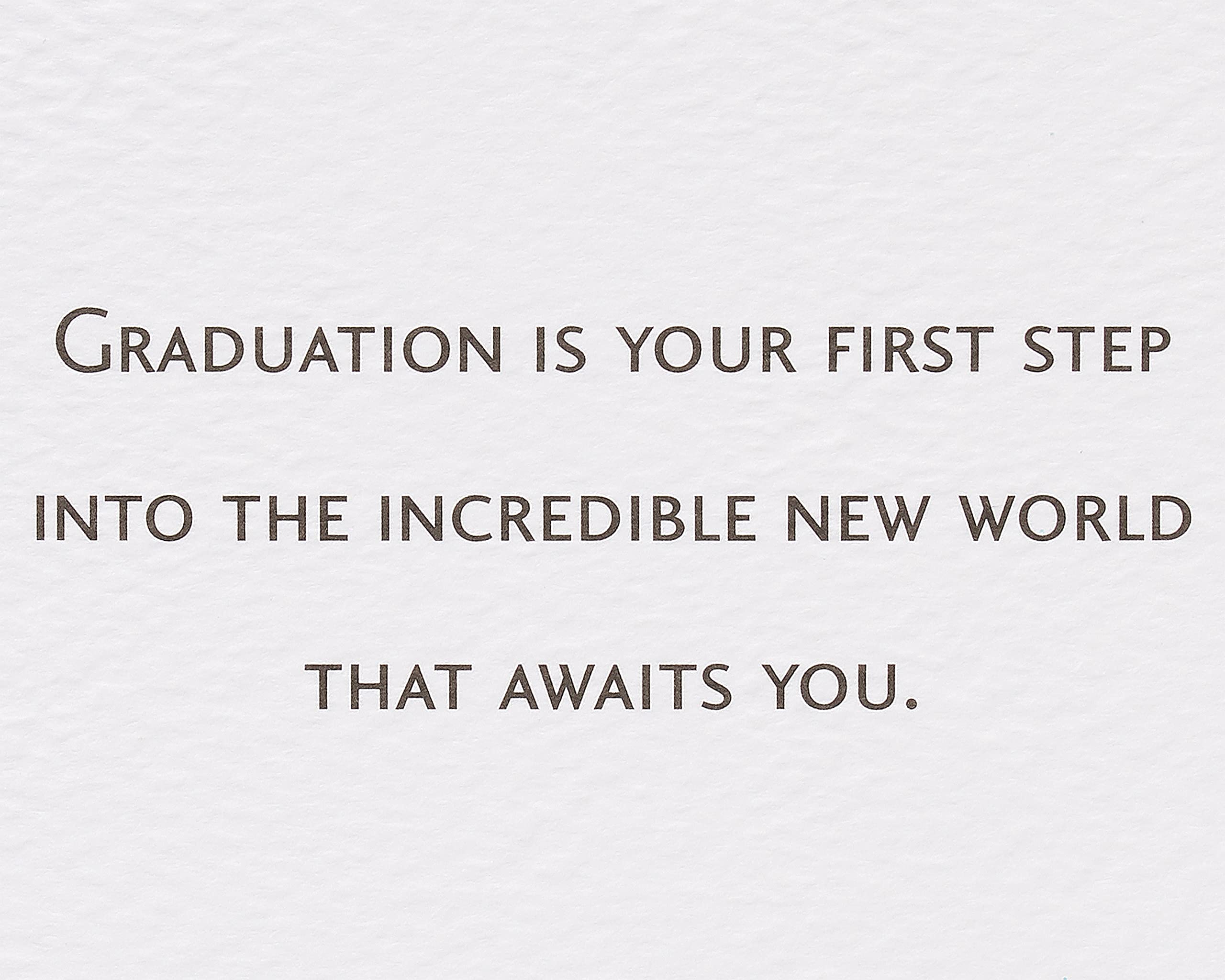 American Greetings Graduation Cards, Incredible New World (6 Count) - Image 4