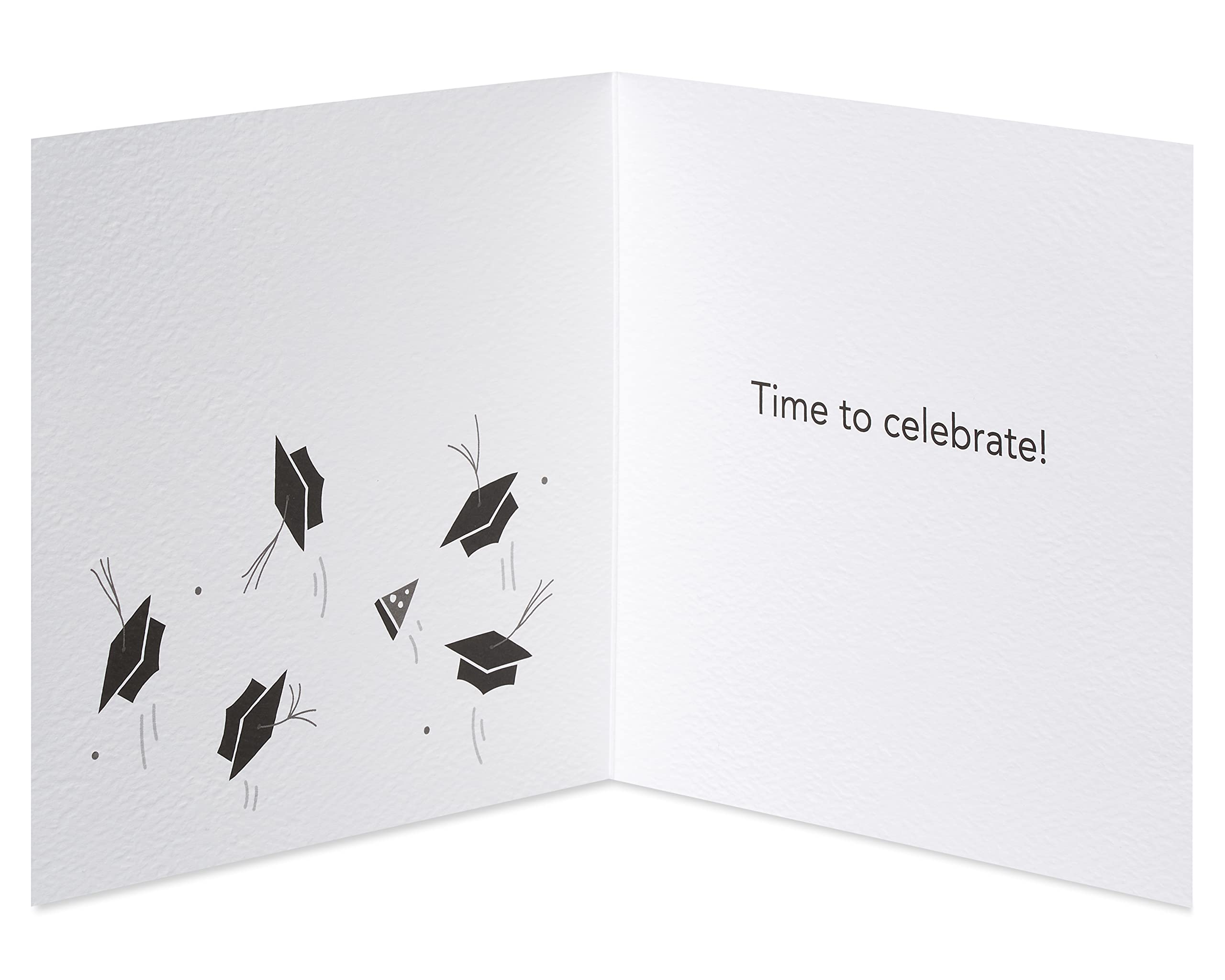 American Greetings Graduation Cards, Time To Celebrate (6 Count) - Image 3