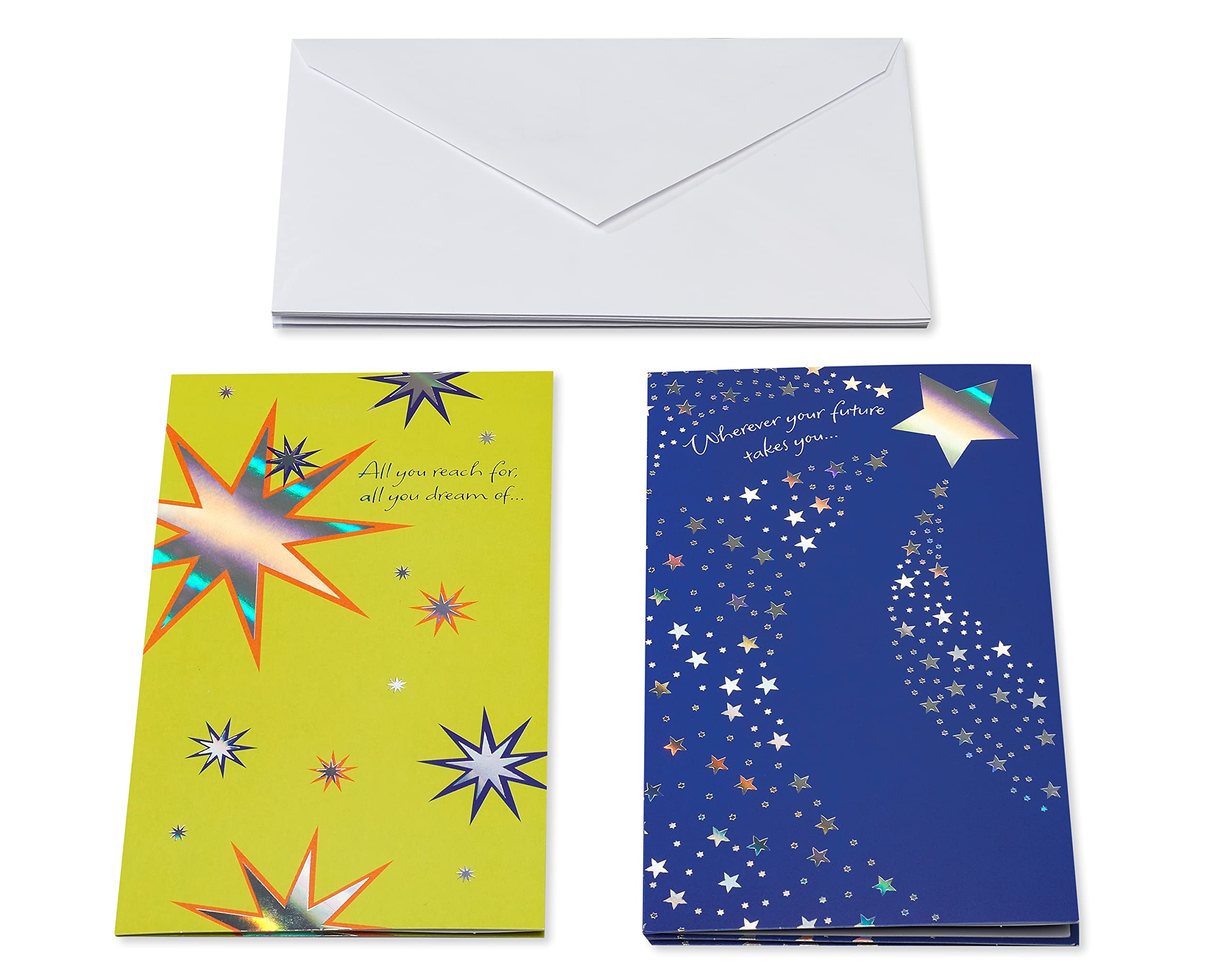 American Greetings Graduation Cards with Gift Card Holder, All The Best and Find Happiness Waiting (6 Count) - Image 5